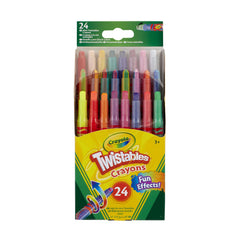 Crayola 24 Twistables Fun Effect Crayons