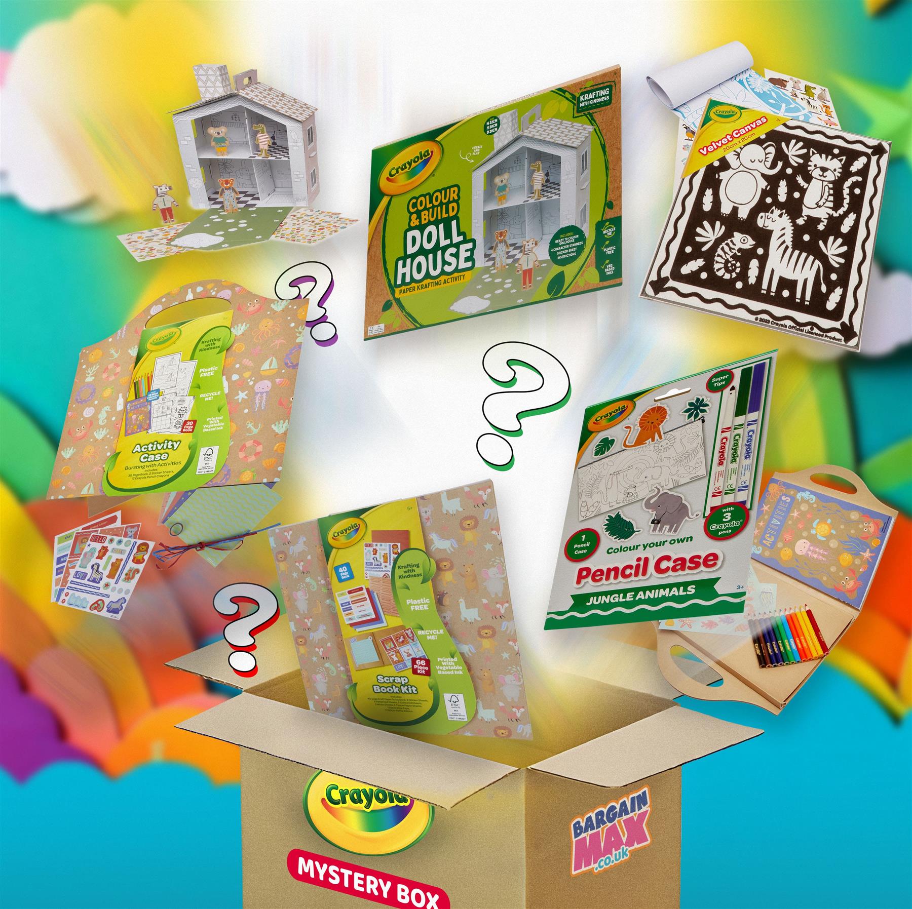Crayola Extra Large Mystery Box - 8 pieces