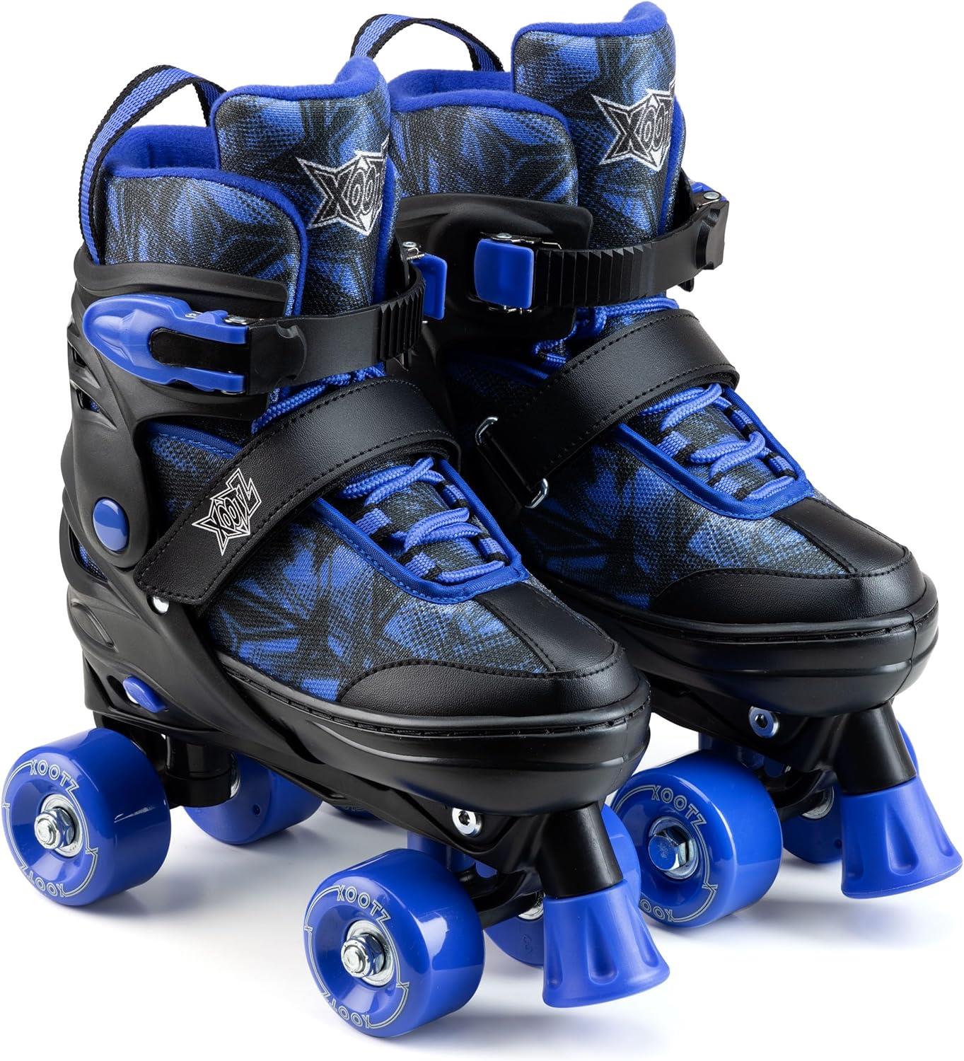 Xootz Semi Soft Jet Roller Skates 13C-3 - Blue