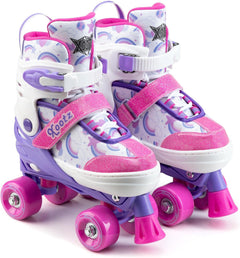 Xootz Semi Soft Jet Roller Skates 13C-3 - Pink
