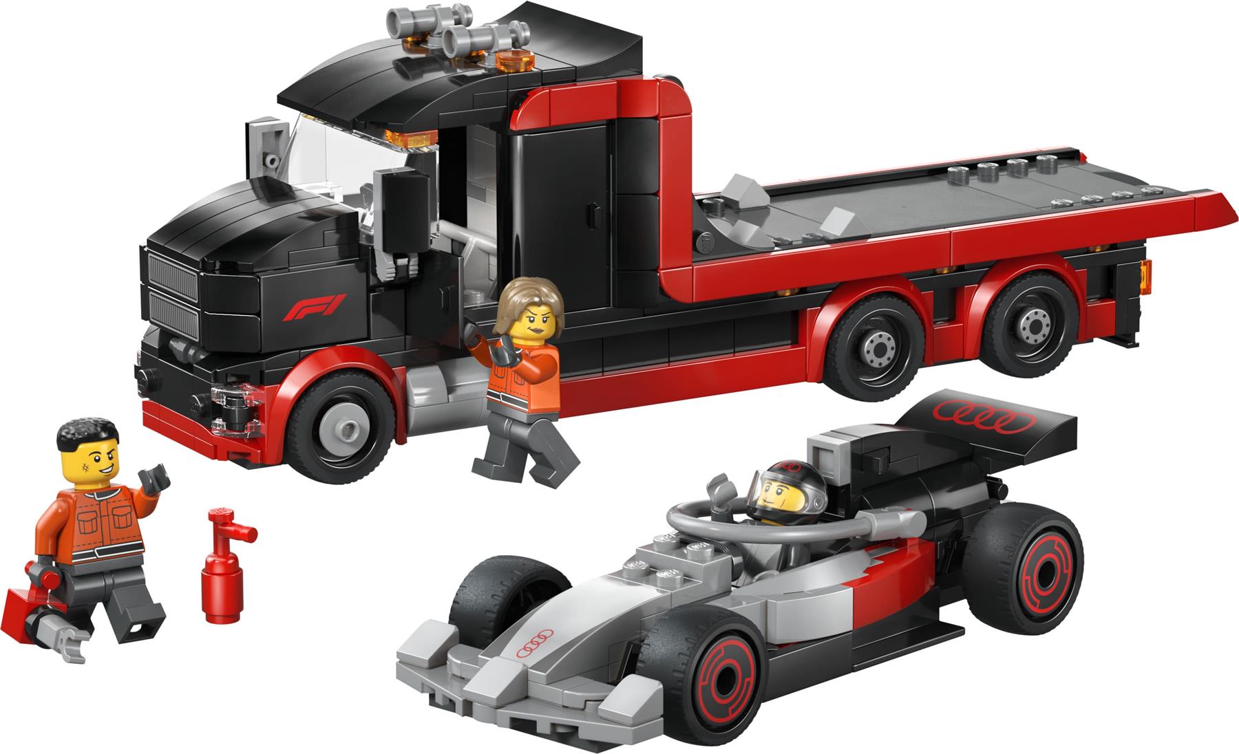 LEGO F1 Display Truck with Audi F1 Race Car 60493