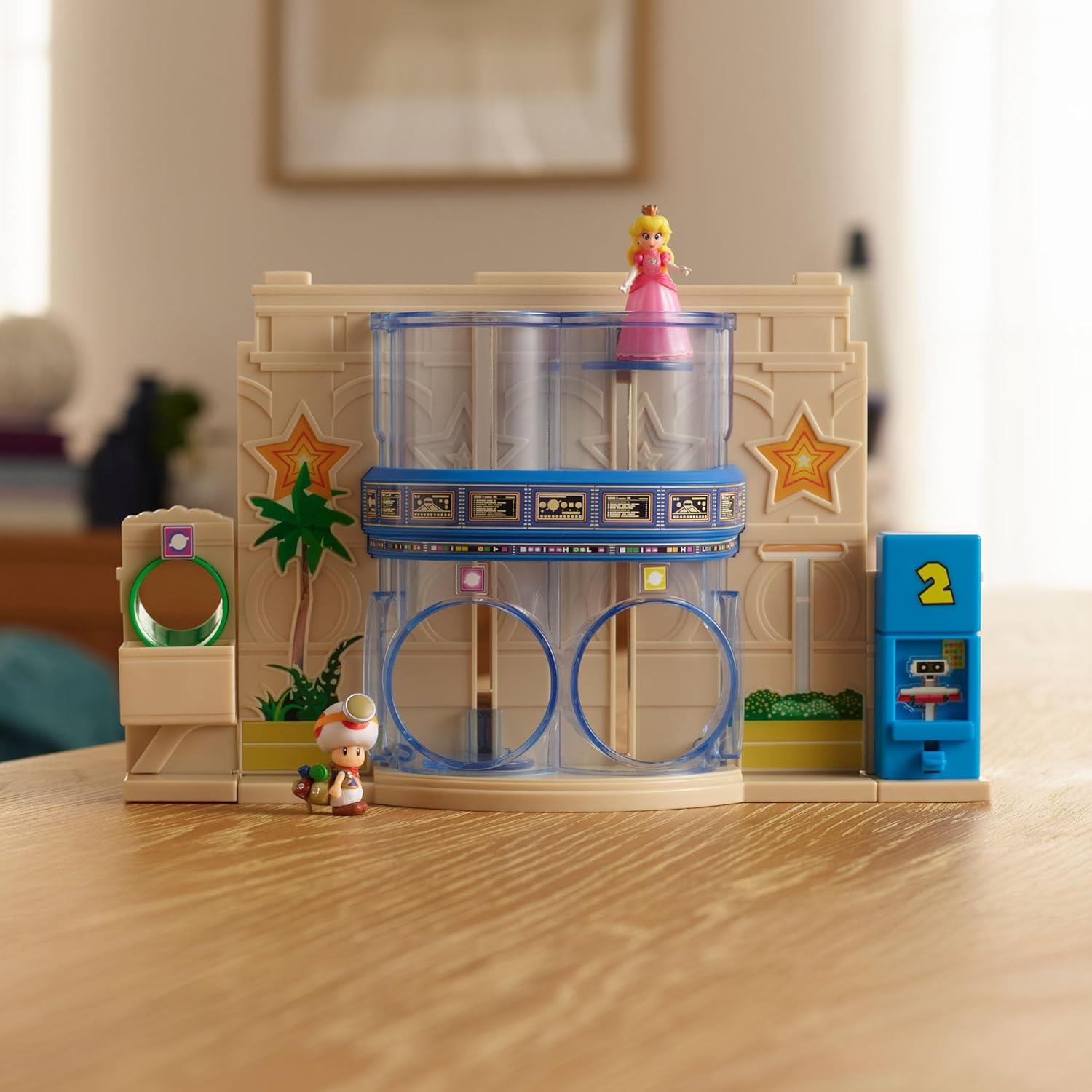 Super Mario Galaxy Movie Galaxy Gateway Diorama Playset