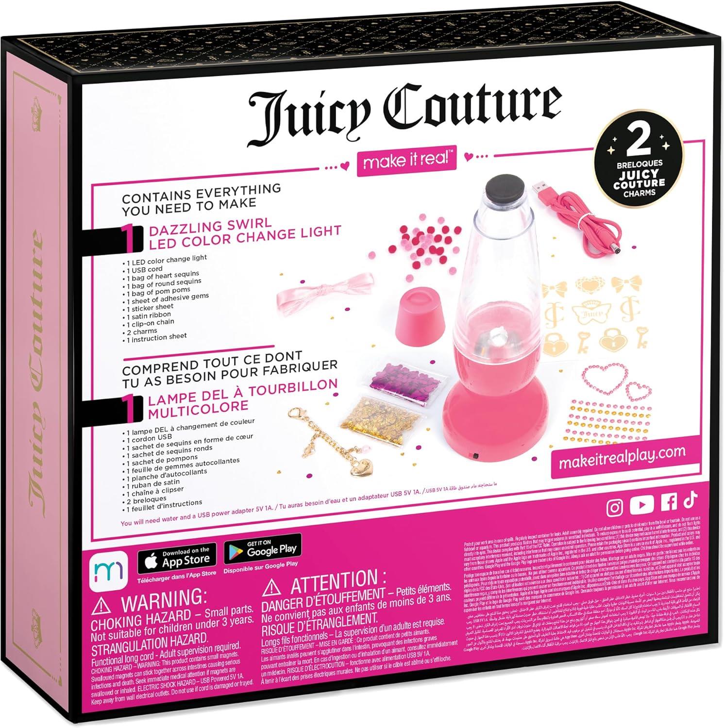 Make It Real Juicy Couture Dazzling Swirl LED Color Change Light