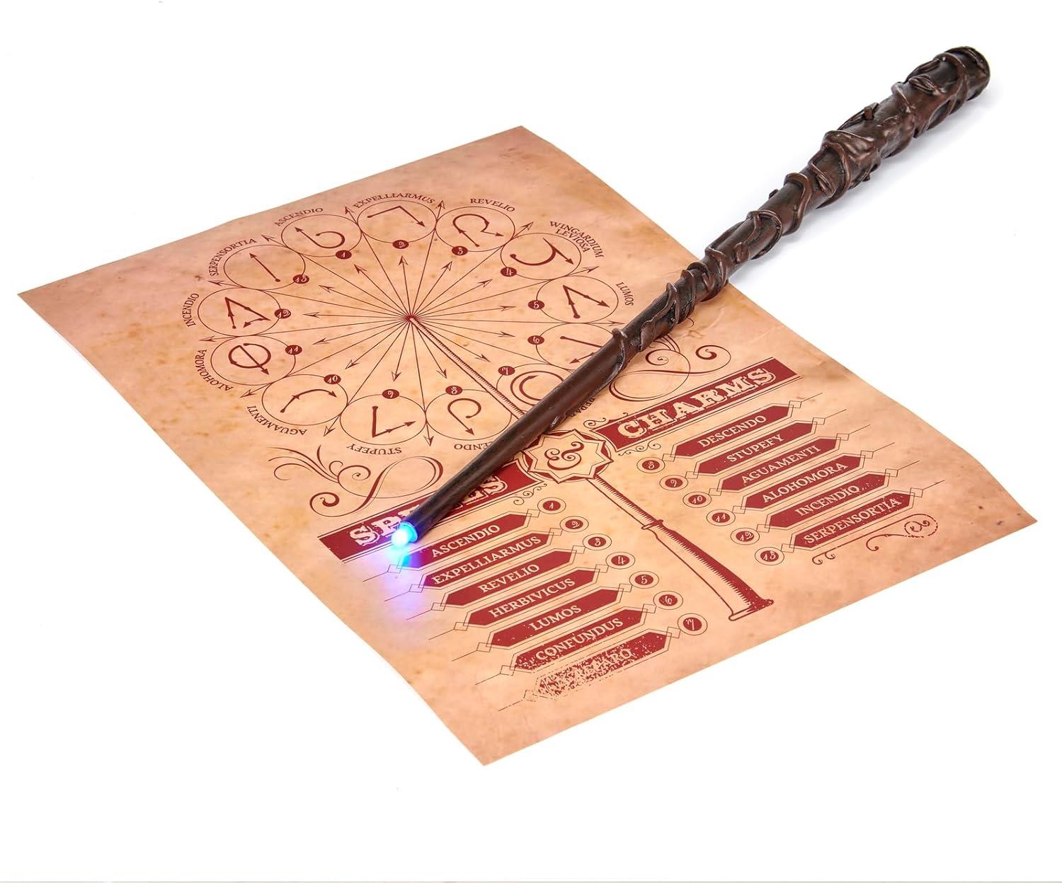 Harry Potter Deluxe Lumos Light Up Magic Wand - Hermione Granger