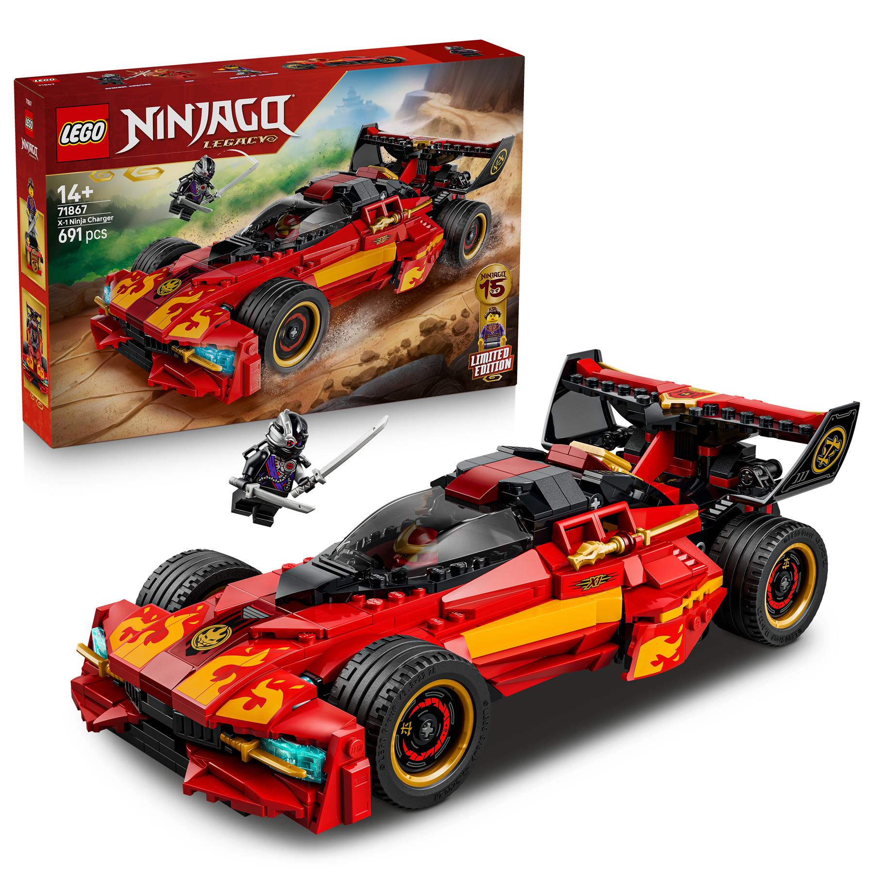 LEGO Ninjago X-1 Ninja Charger 15th Anniversary 71867