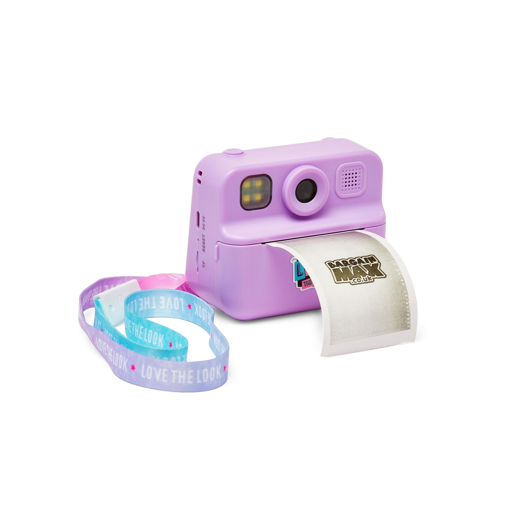 Love The Look Instant Print Camera
