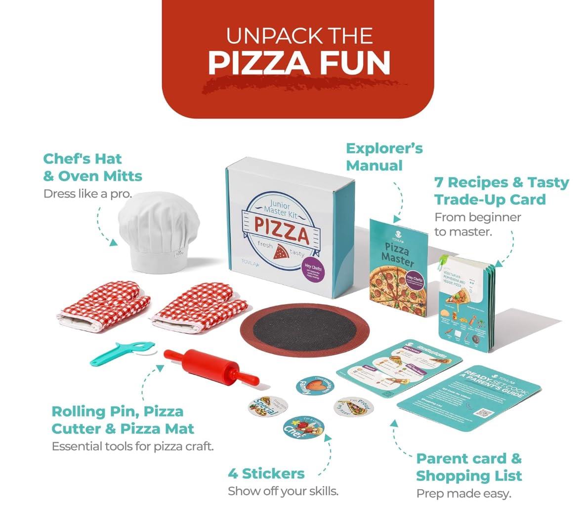 Tovla Jr. Montessori Pizza-Making Kit