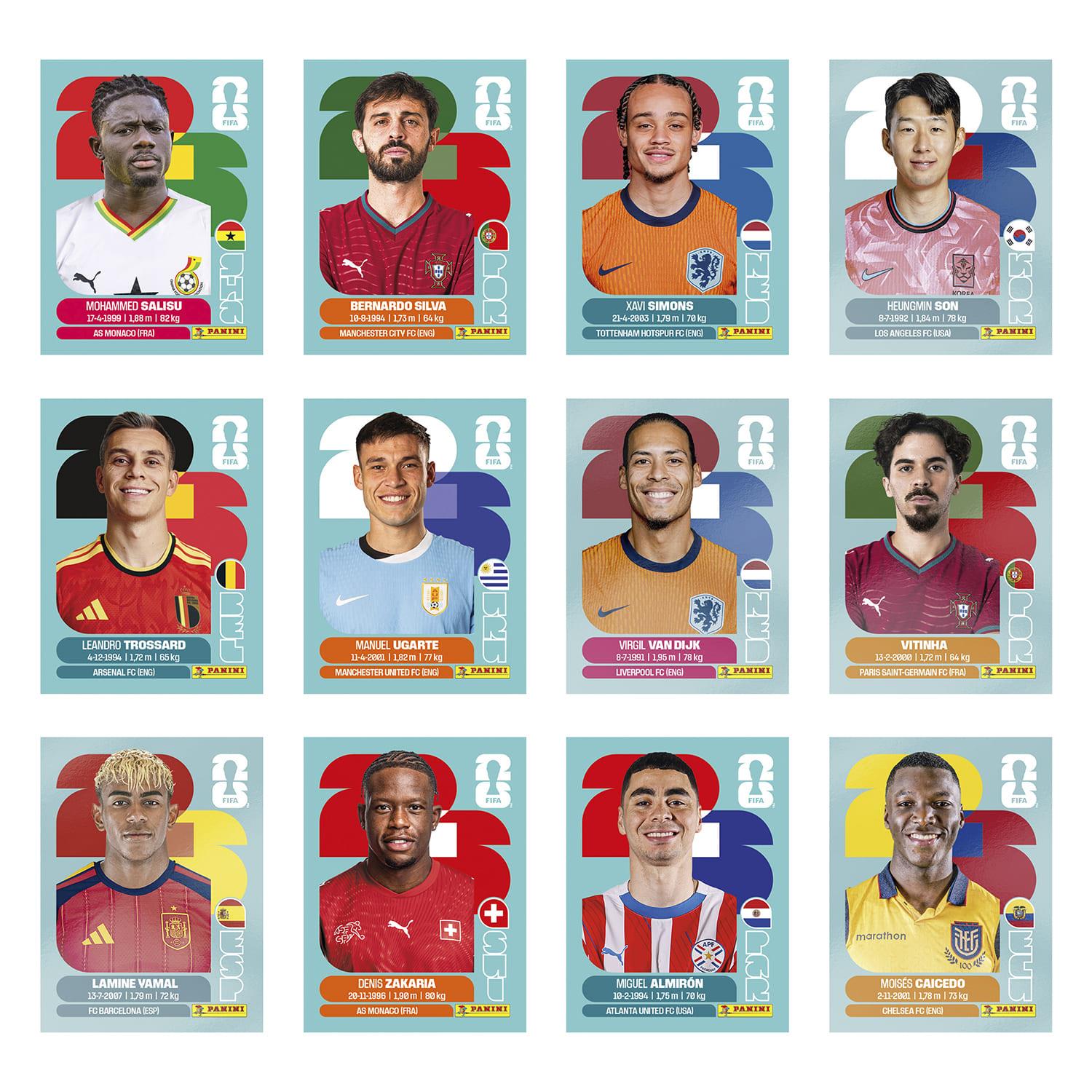 FIFA World Cup 2026 Sticker Collection Mega Tin Assortment