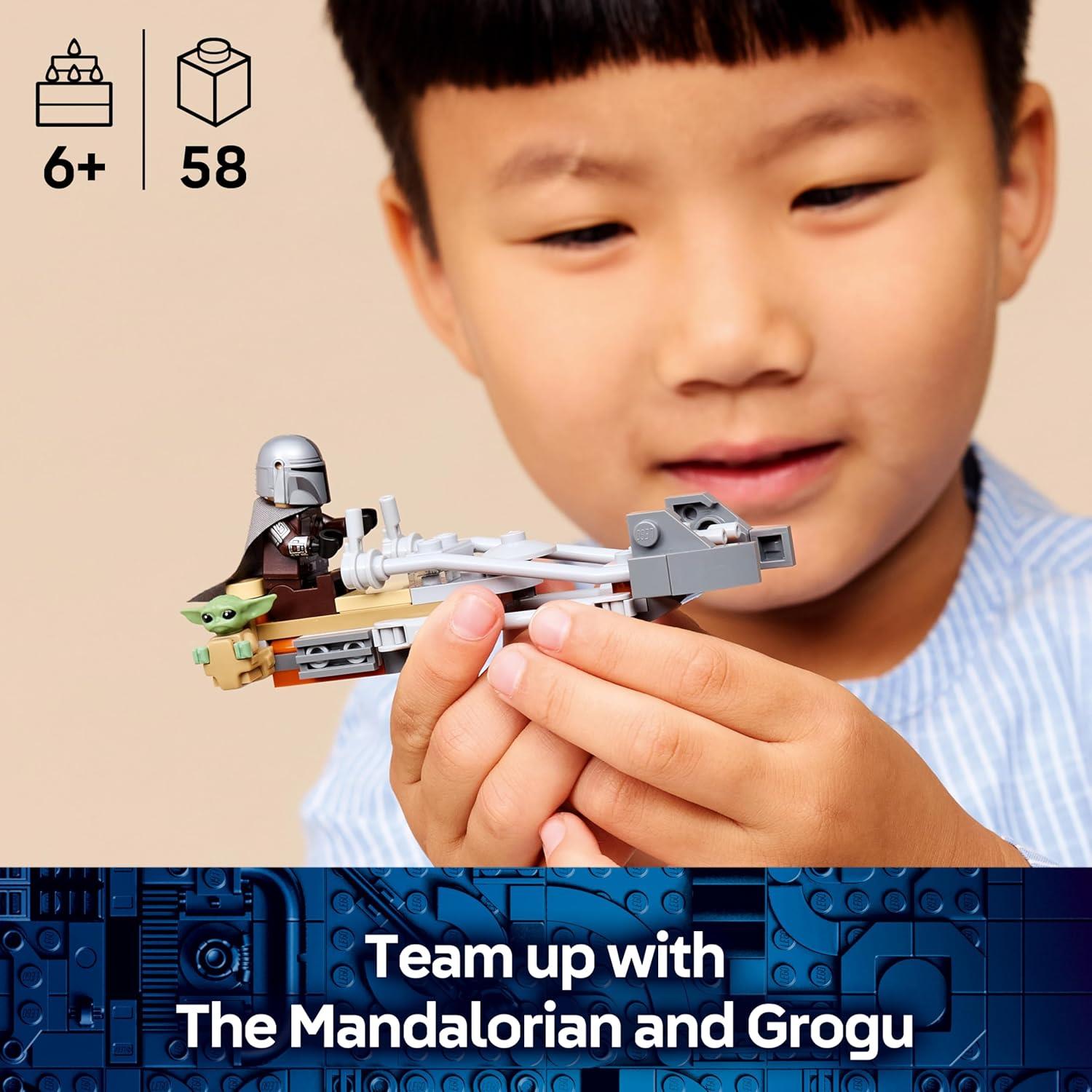 LEGO Star Wars The Mandalorian & Grogu's Speeder Bike 75436