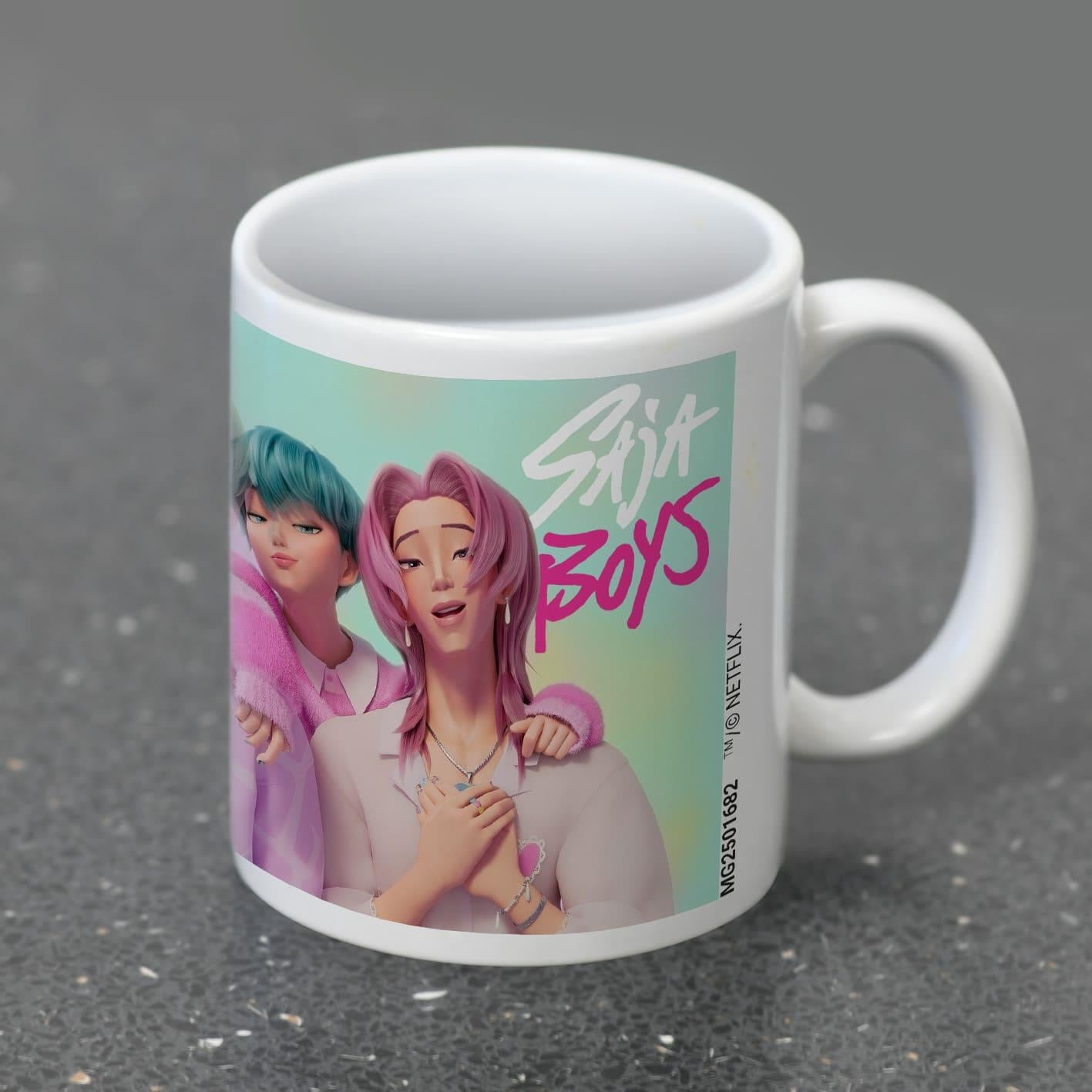 K-POP Demon Hunters SAJA White Pod Mug