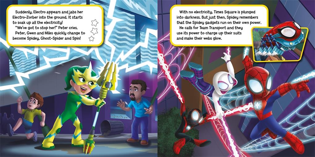 Marvel Spidey and His Amazing Friends: A Night-Light Tale