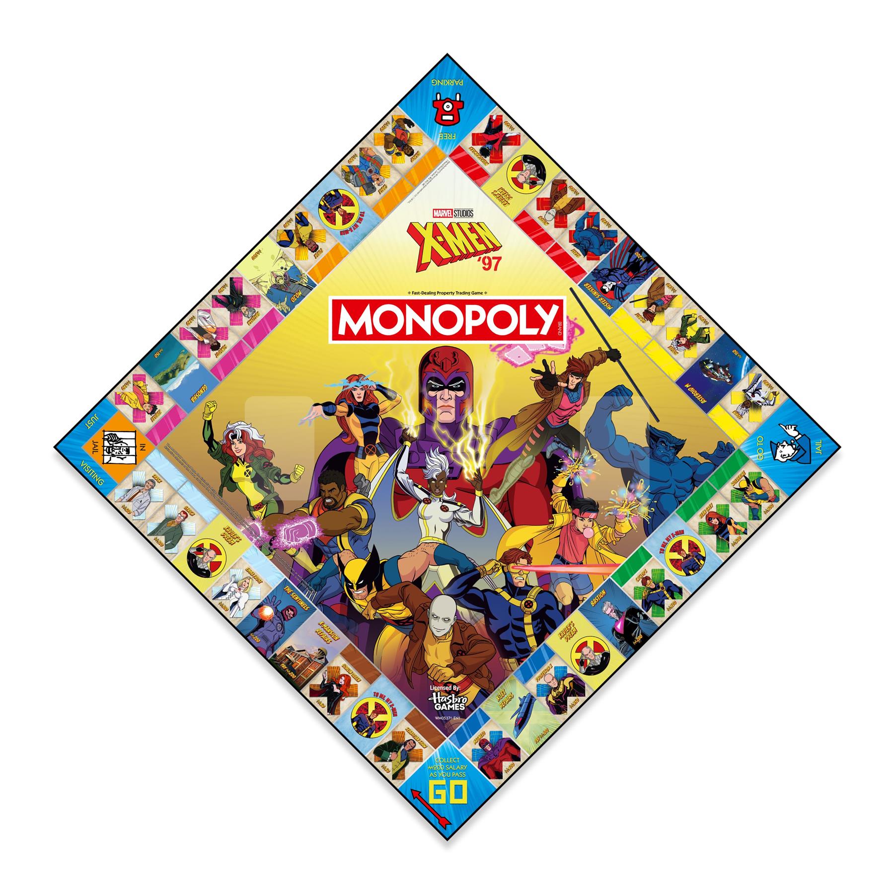 X-Men 97 Monopoly Game