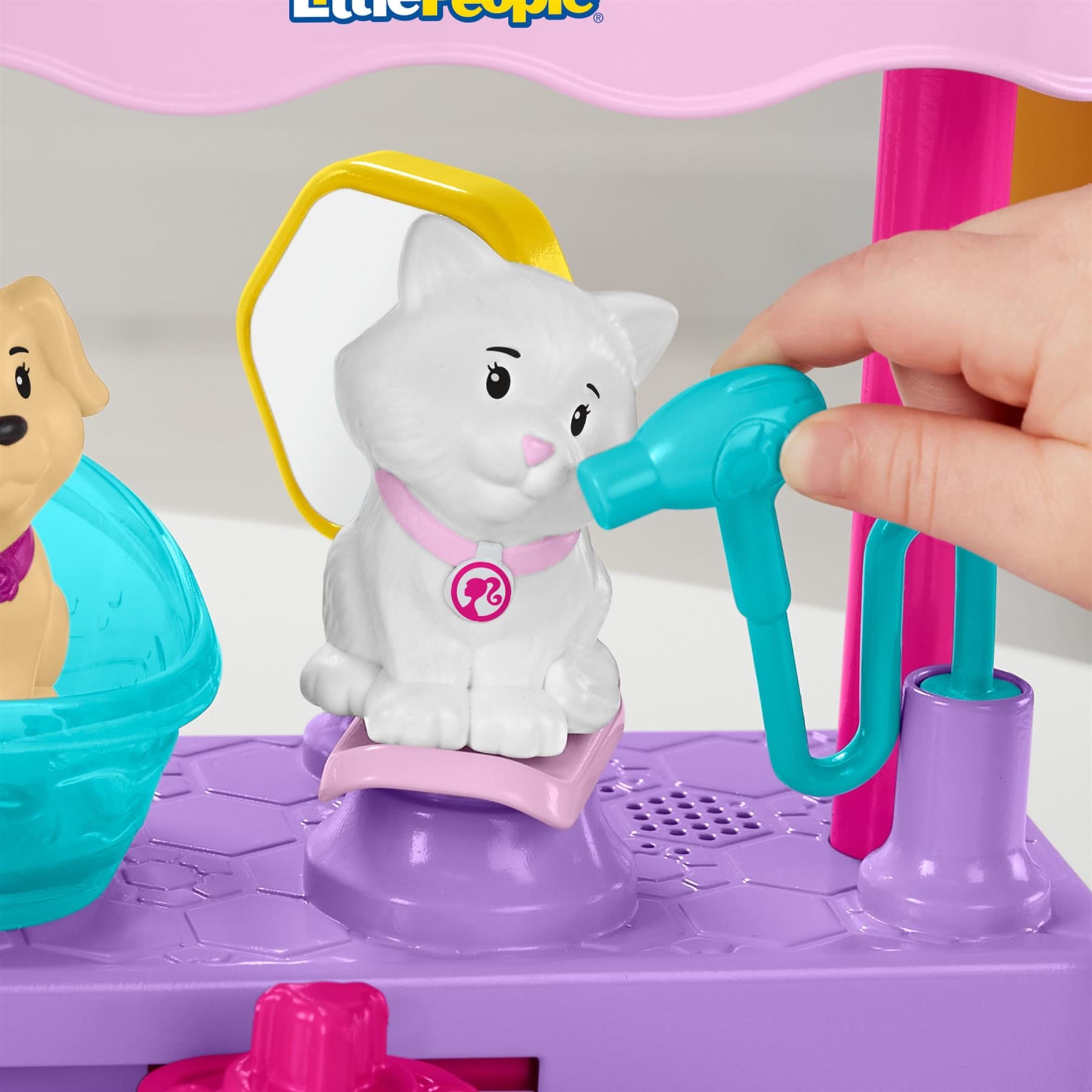 Fisher-Price Little People Barbie Play & Care Pet Spa Playset