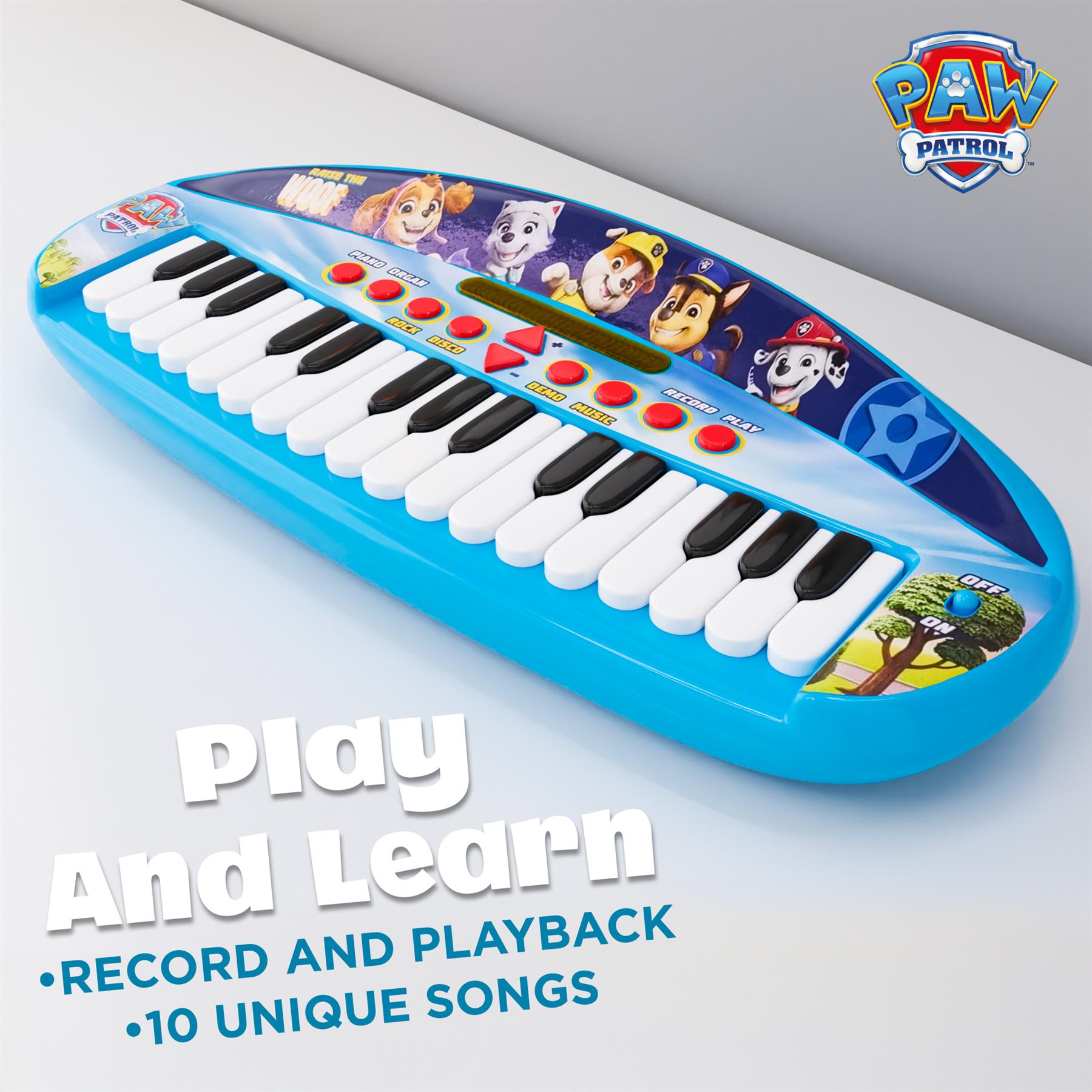 PAW Patrol Electronic Keyboard - Blue