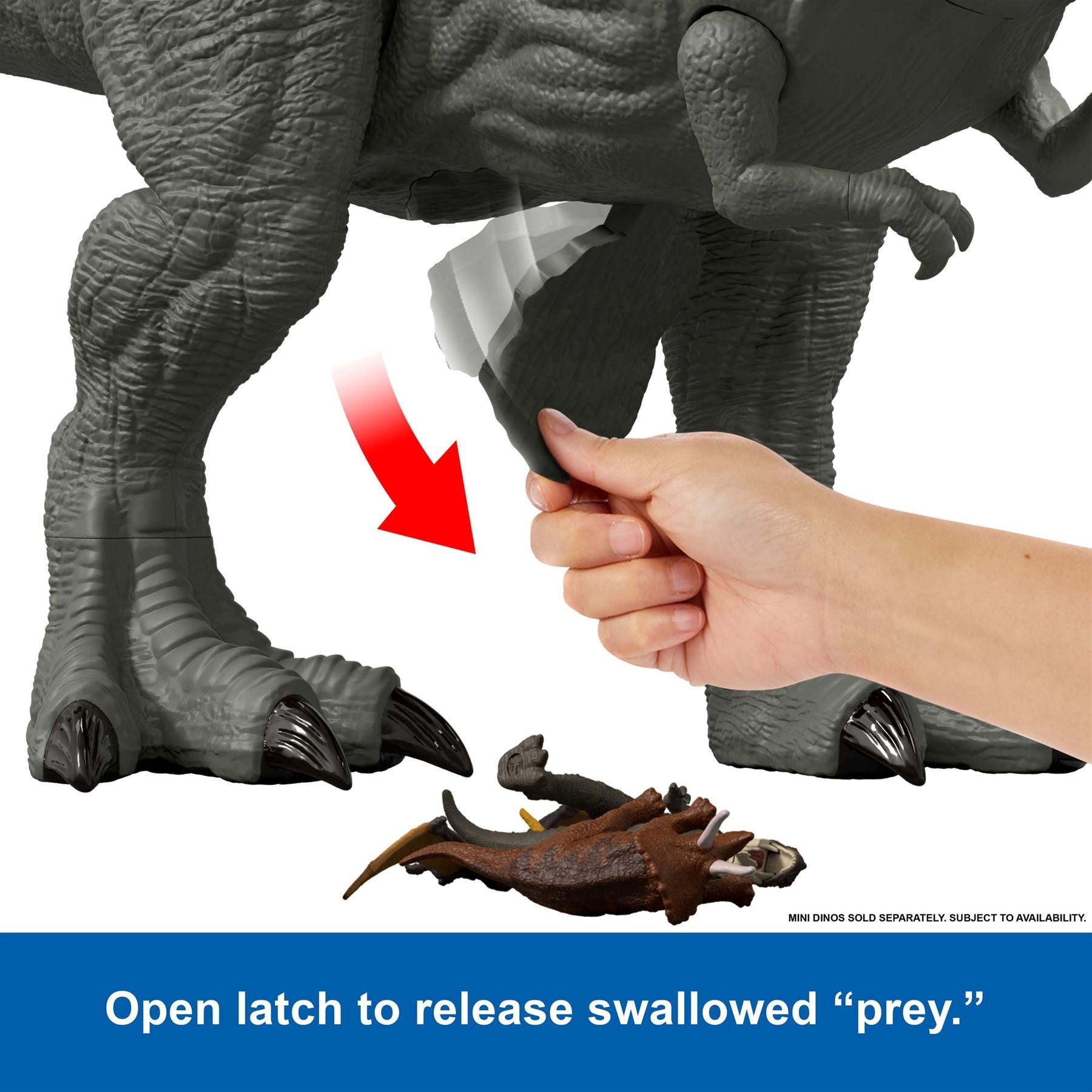 Jurassic World Rebirth Super Colossal Tyrannosaurus Rex Dinosaur Figure