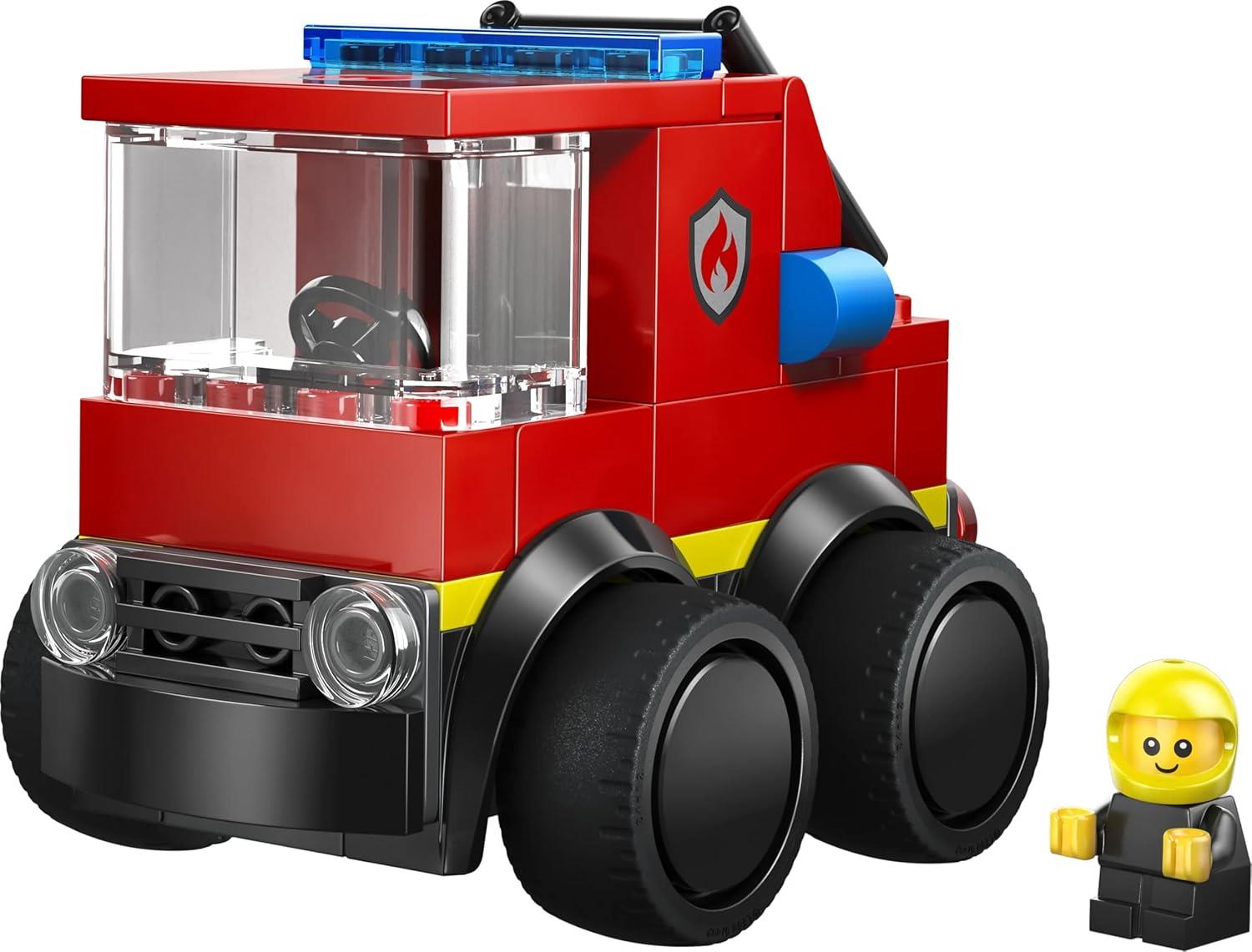 LEGO City Rides Fire Engine Toy Building Set 60482
