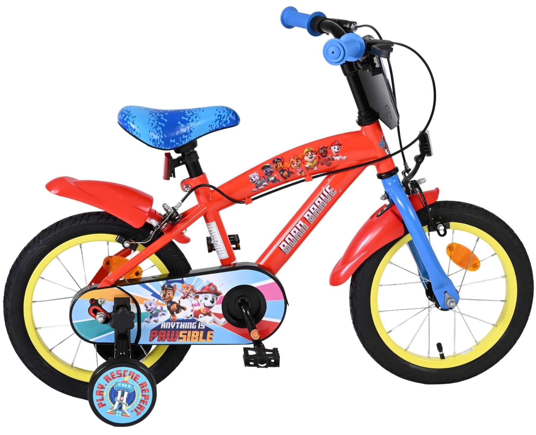 Volare PAW Patrol Children's 16-Inch Bike – Red and Blue