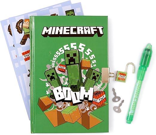 Minecraft Kids Magic Pen & Secret Diary Gift Set