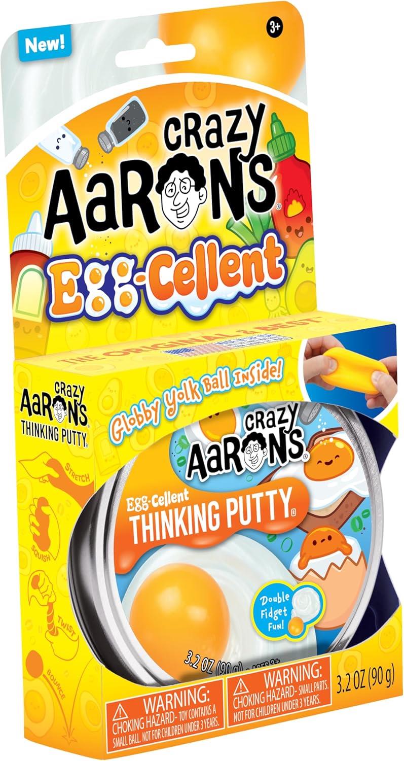 Crazy Aaron's Egg-Cellent Thinking Putty