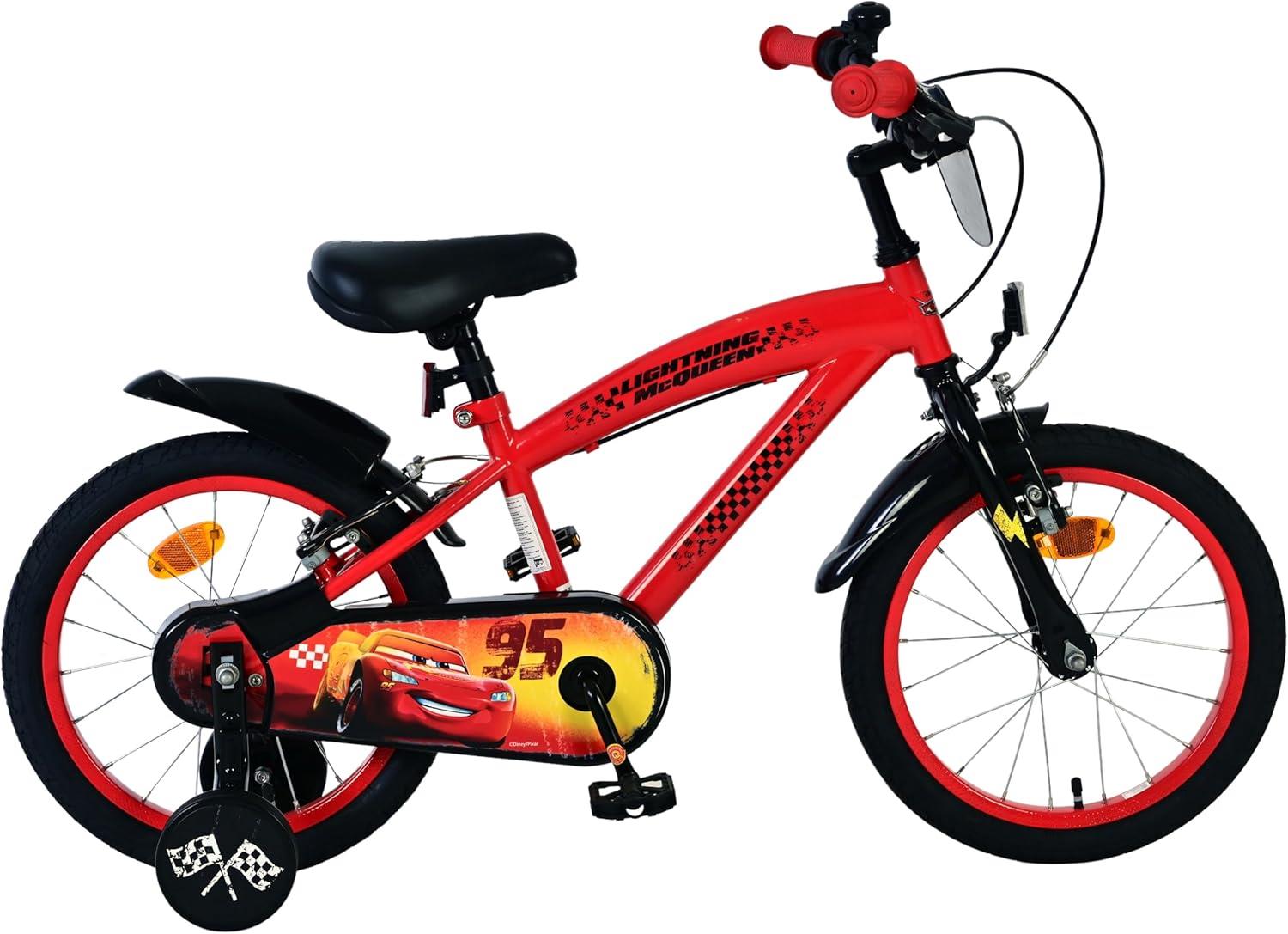Disney Cars 16 Inch Bike - Red