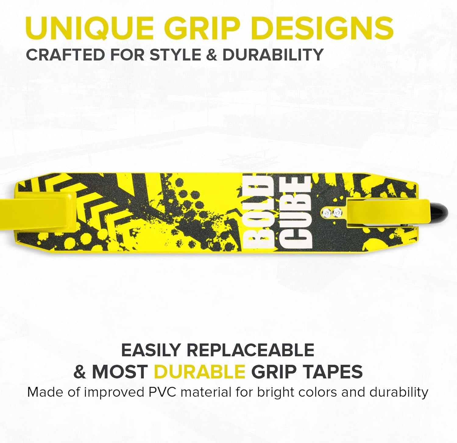 Boldcube Stunt Scooter - Yellow