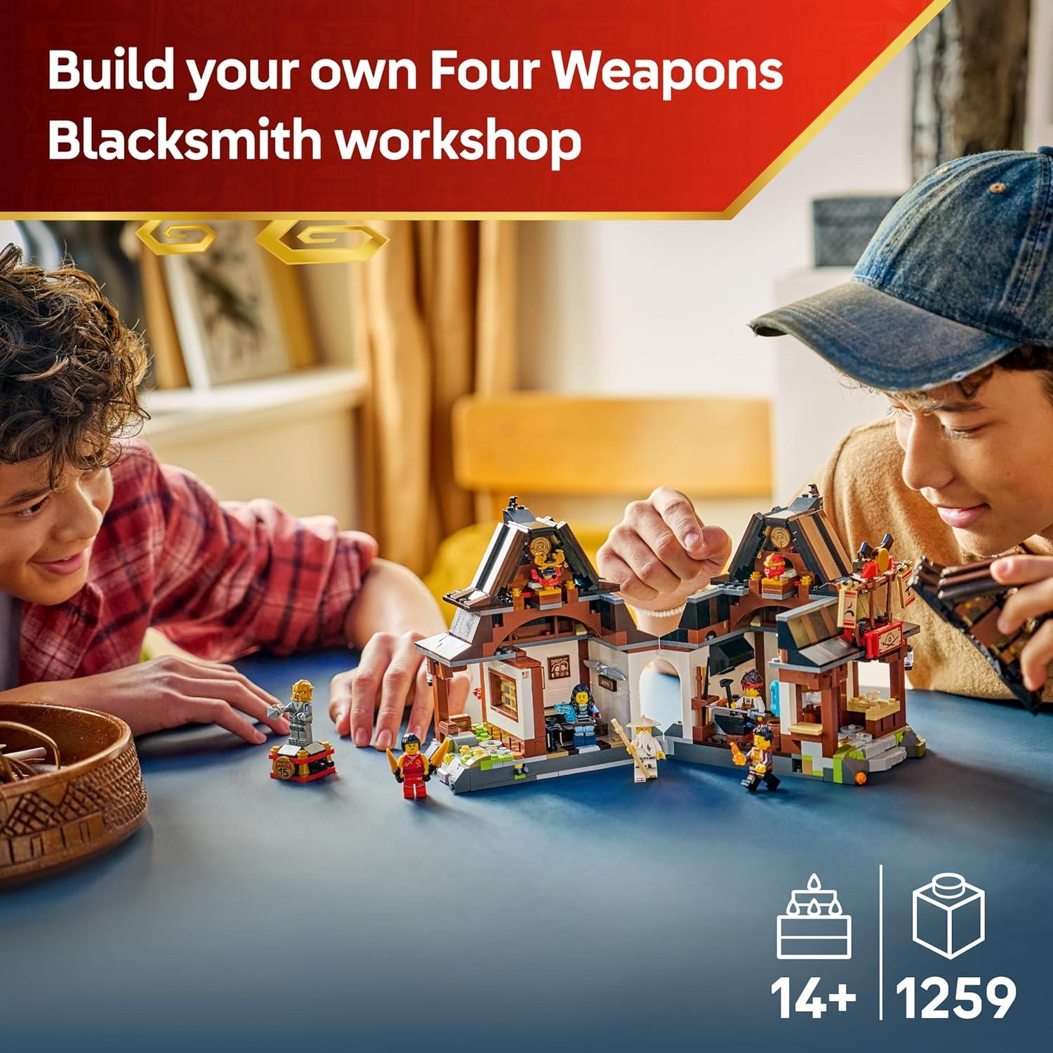 LEGO Ninjago Four Weapons Blacksmith 15th Anniversary 71858