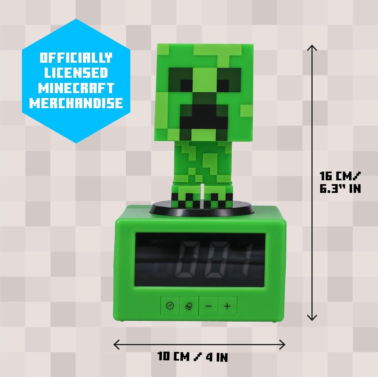 Minecraft Creeper Alarm Clock