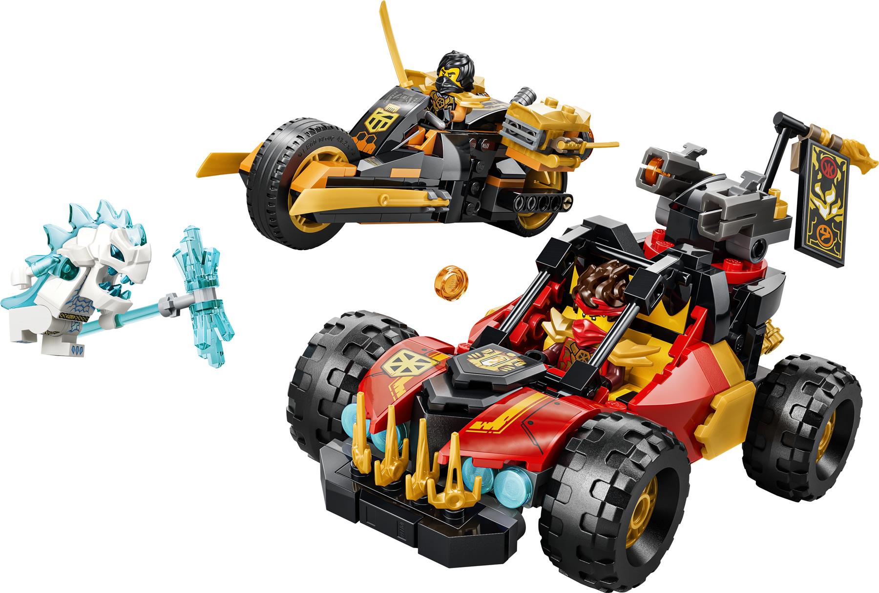 LEGO Ninjago Kai and Cole's Combiner Vehicles 71864