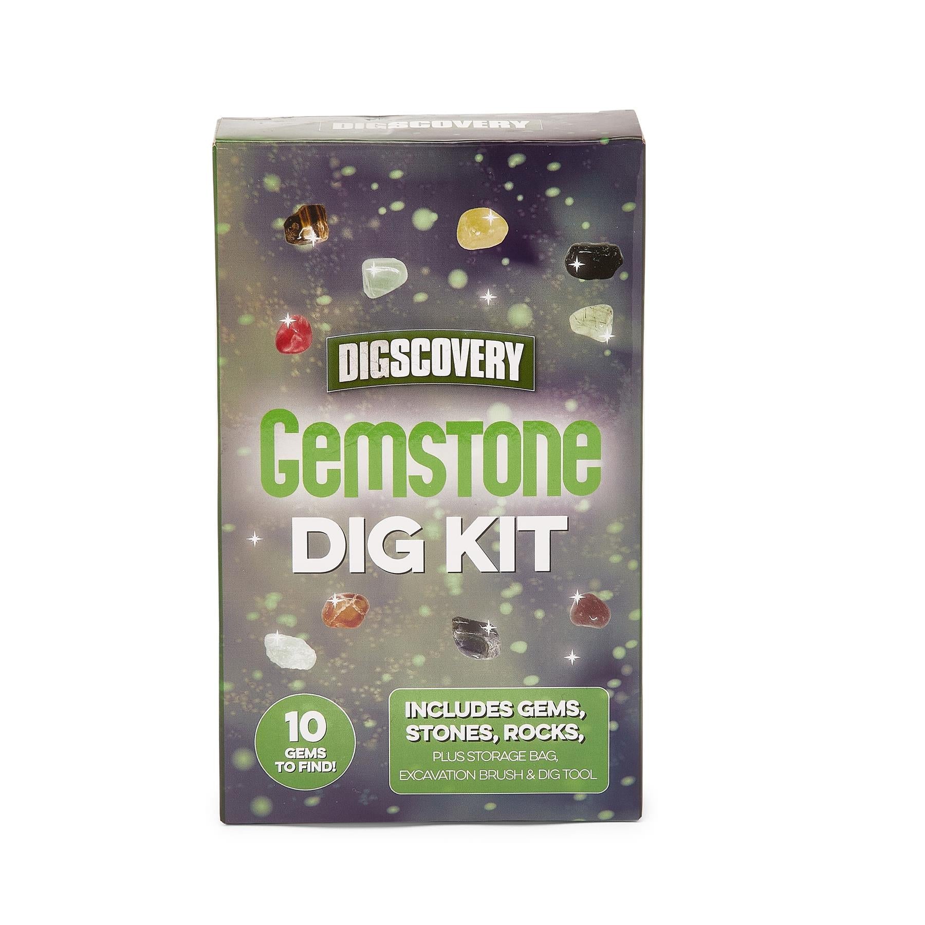 Digscovery 10-piece Gem Dig Kit with Accessories