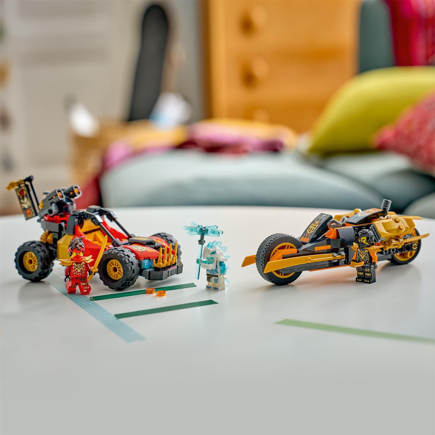 LEGO Ninjago Kai and Cole's Combiner Vehicles 71864