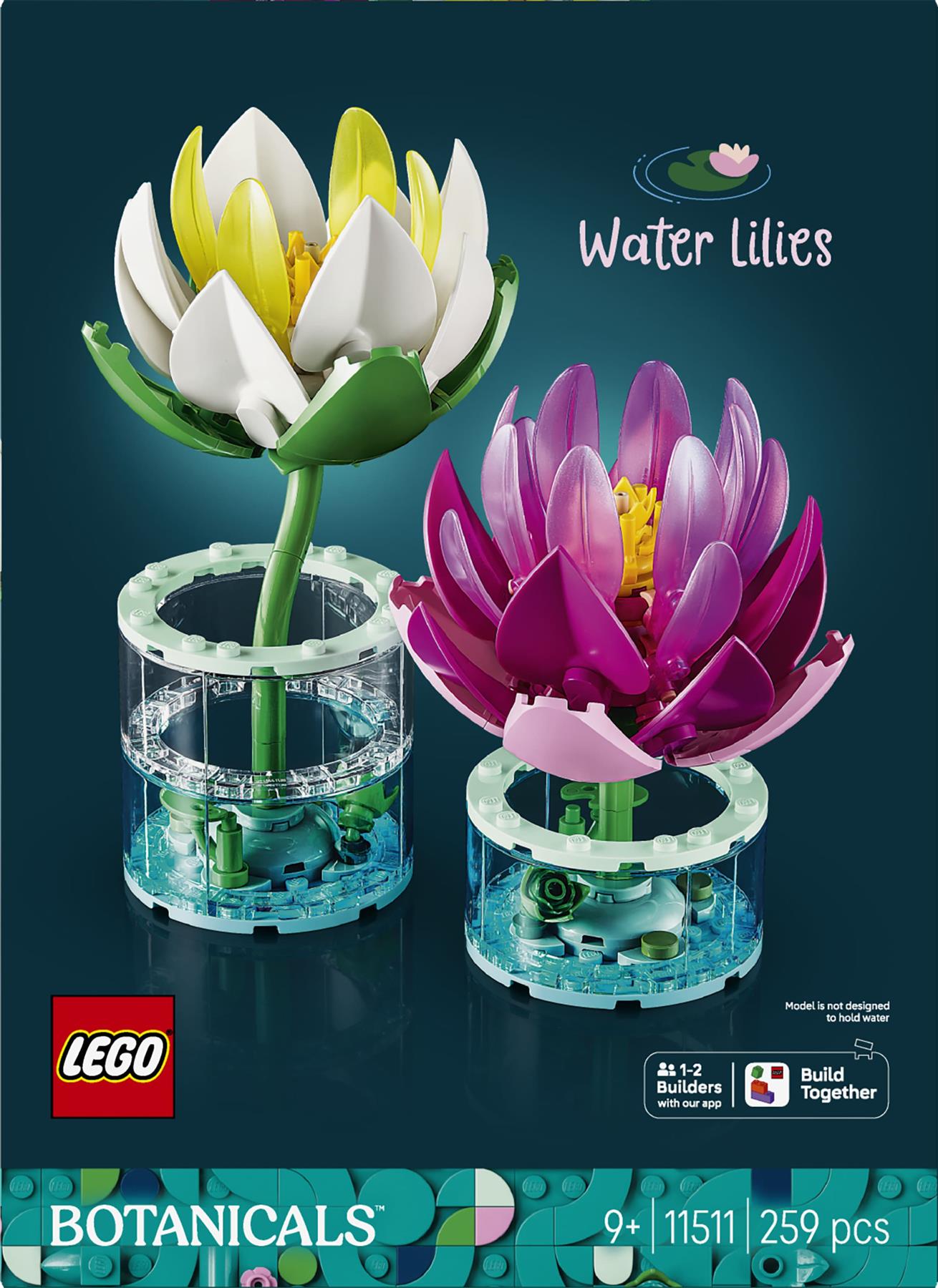 LEGO Botanicals Water Lilies 11511