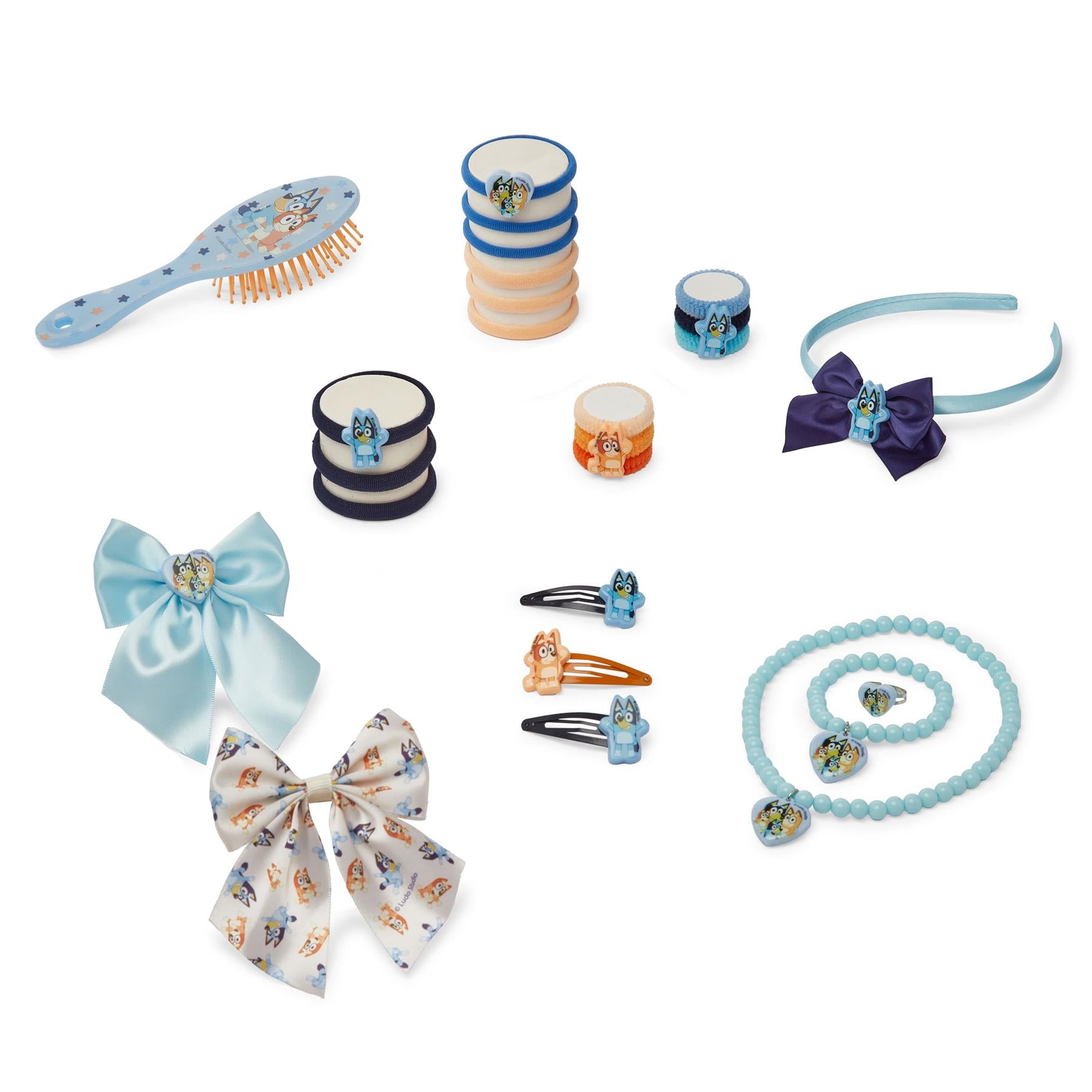 Bluey 25 Piece Hair Accessory Set