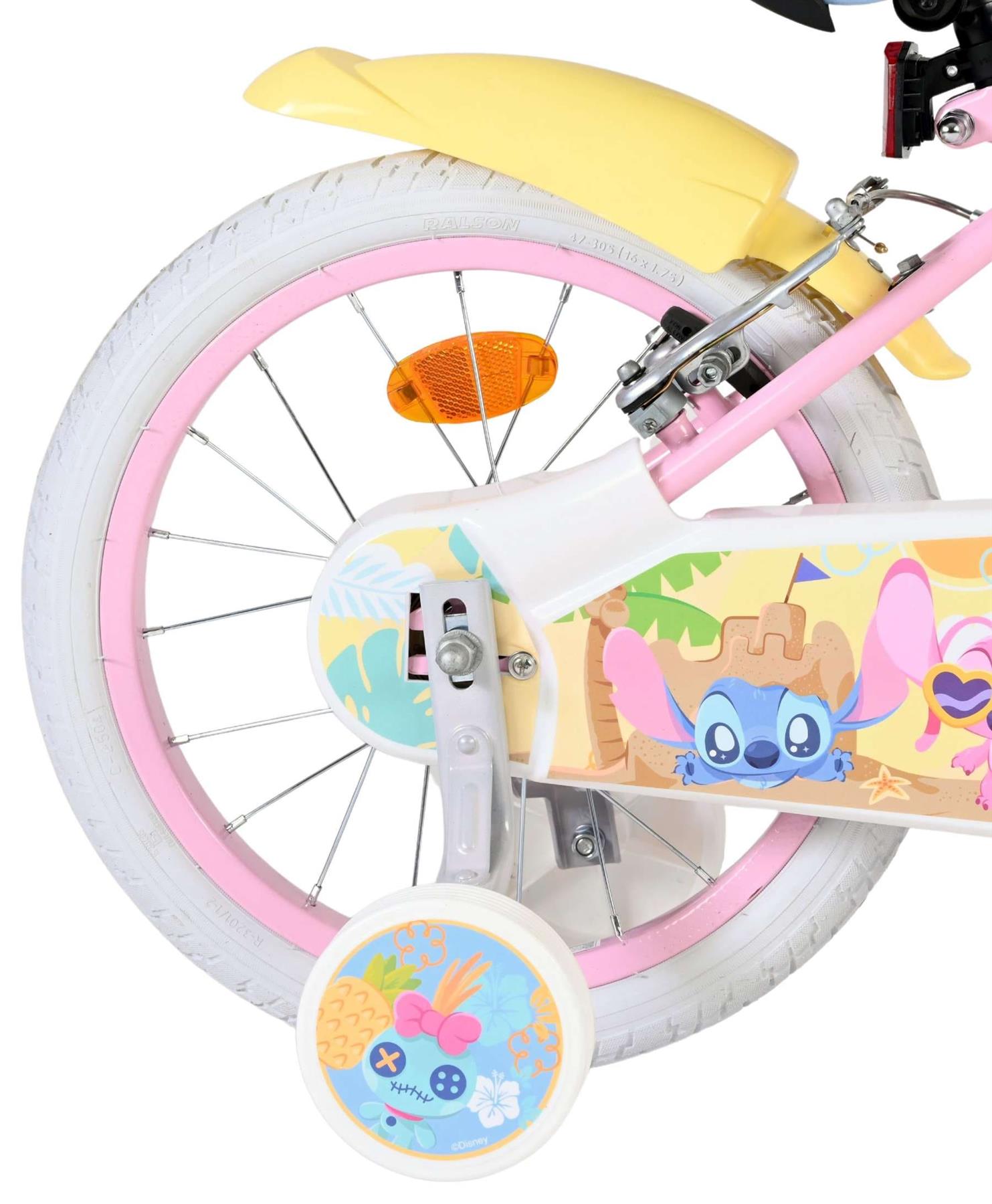 Disney Stitch Children's 16 Inch Bike - Pink
