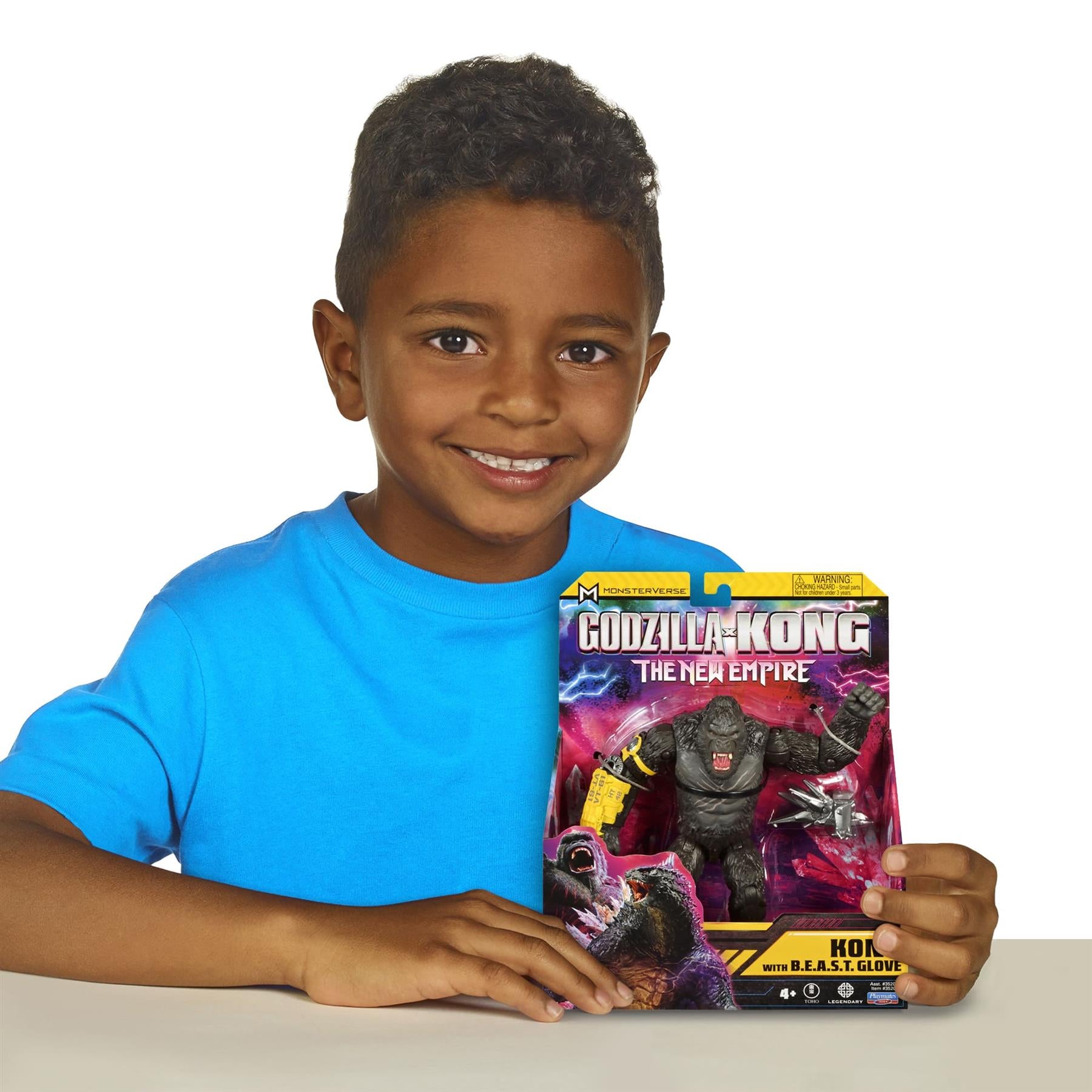 MonsterVerse Godzilla x Kong: The New Empire 6 inch Kong With Arm Brace Armour