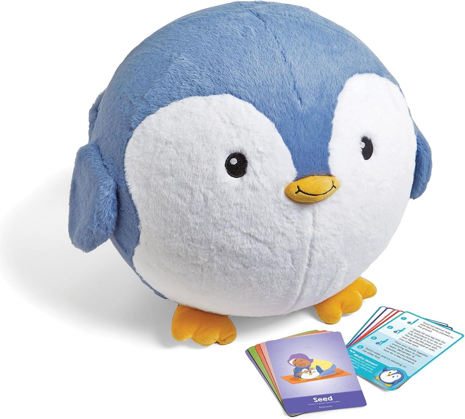 Yoga Ball Buddy with BubblePlush - Penguin
