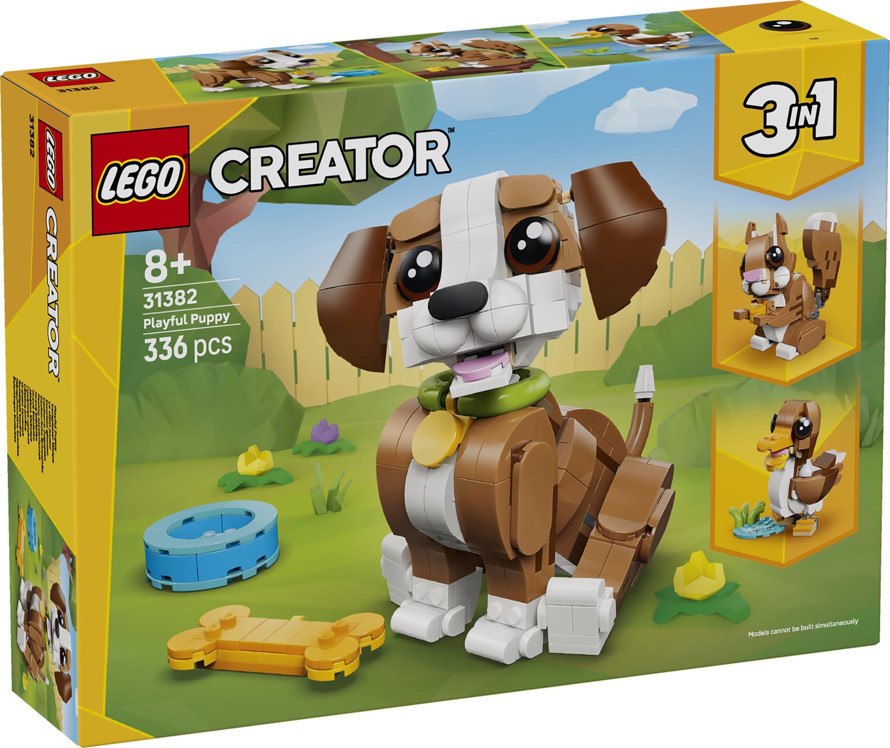 LEGO Creator 3in1 Cute Animals: Playful Puppy Dog 31382