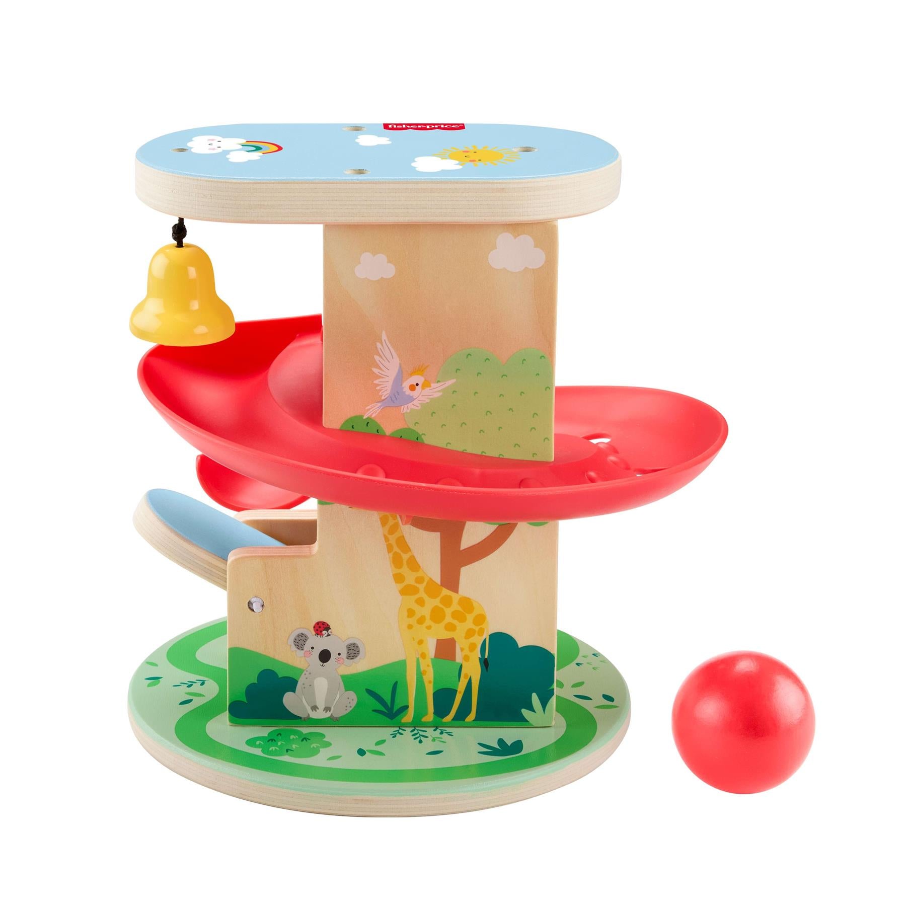 Fisher-Price Wooden Treehouse Ball Run
