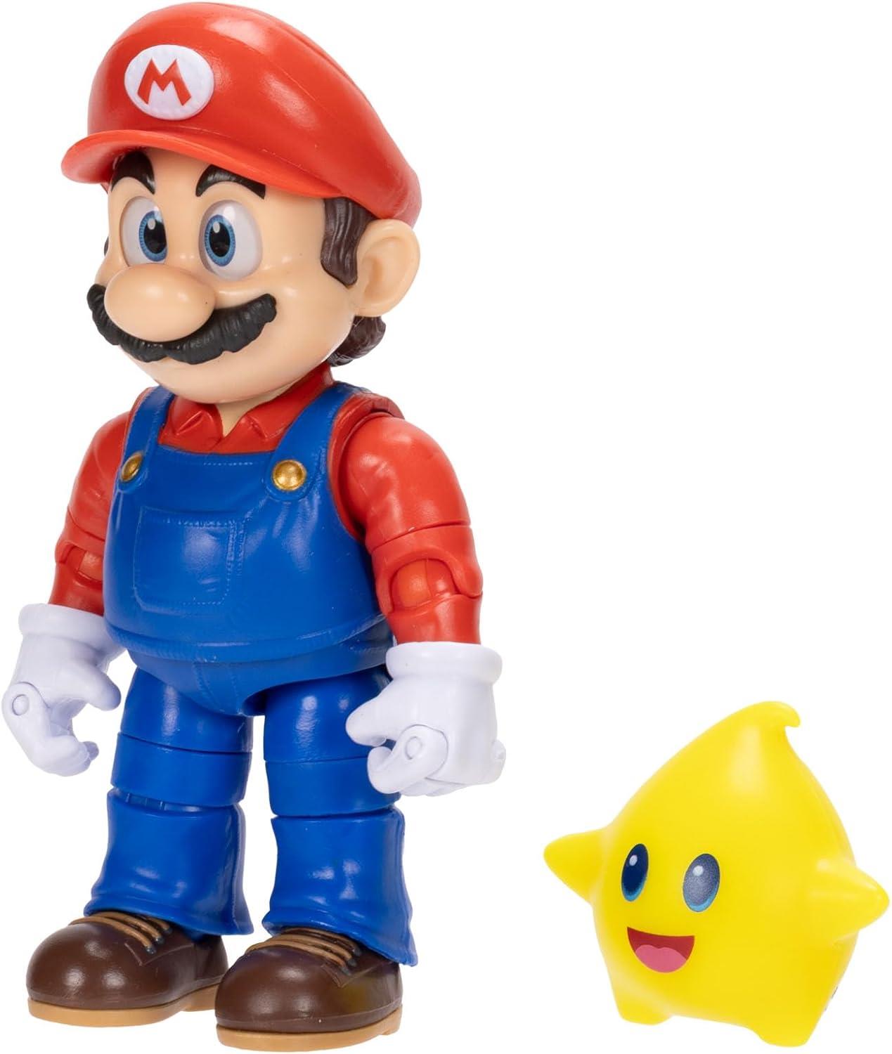 Super Mario Galaxy Movie 5 Inch Action Figure - Mario