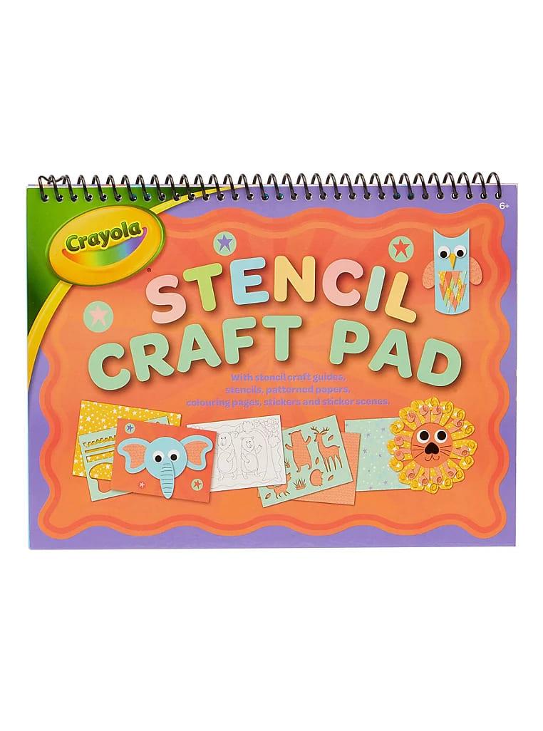 Crayola Stencil Craft Pad