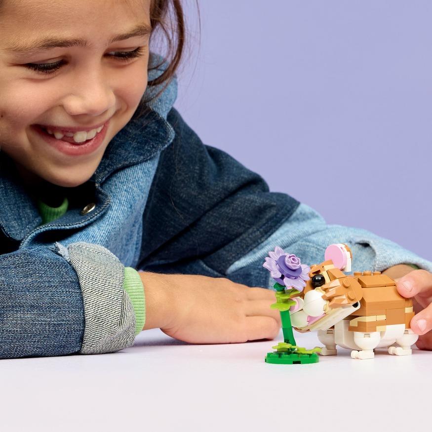LEGO Creator 3in1 Cute Hamster with a Flower 31376