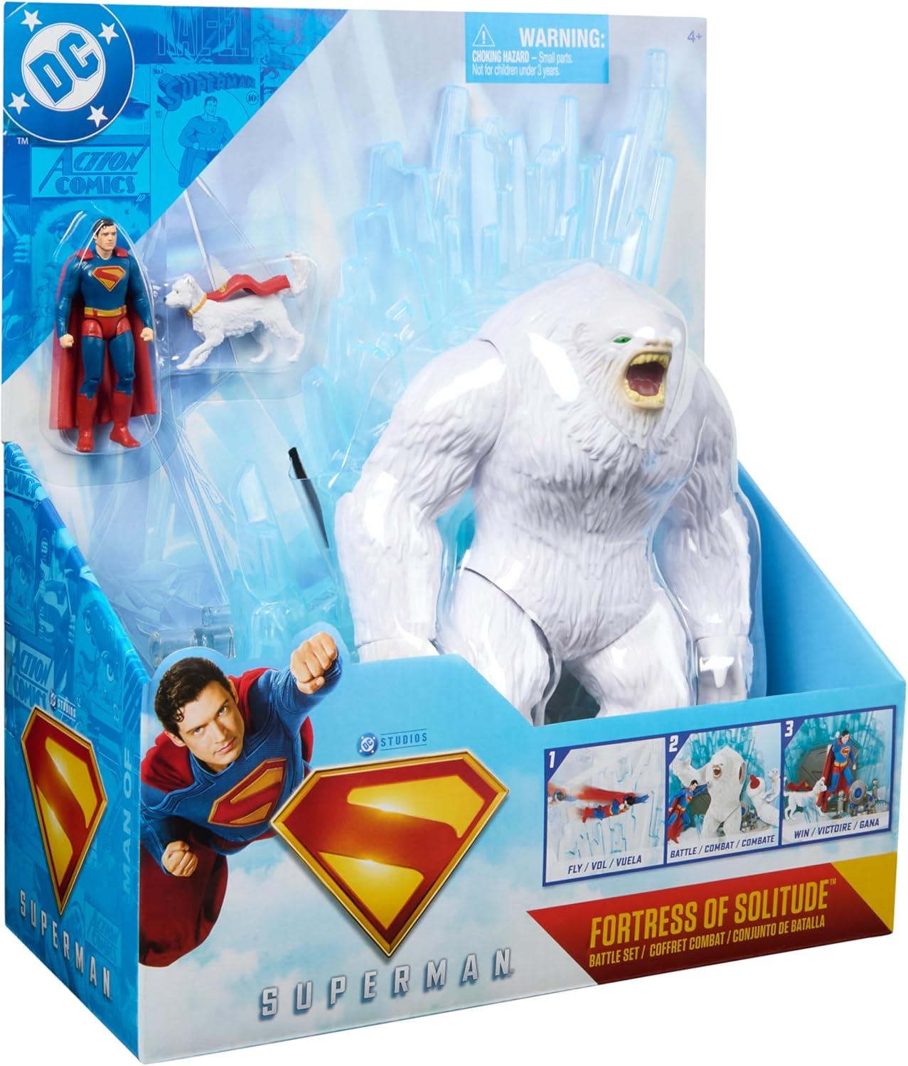 DC Comics Superman Fortress of Solitude Battle Set