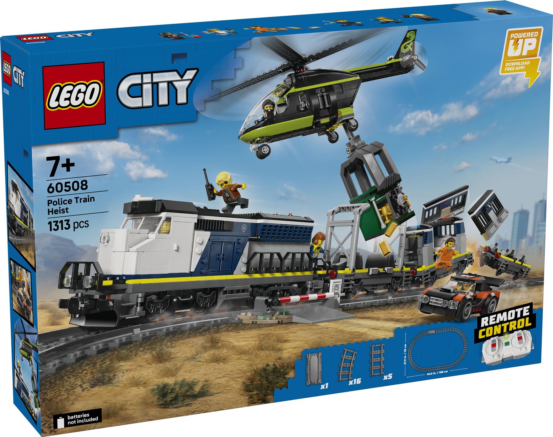 LEGO City Police Train Heist 60508