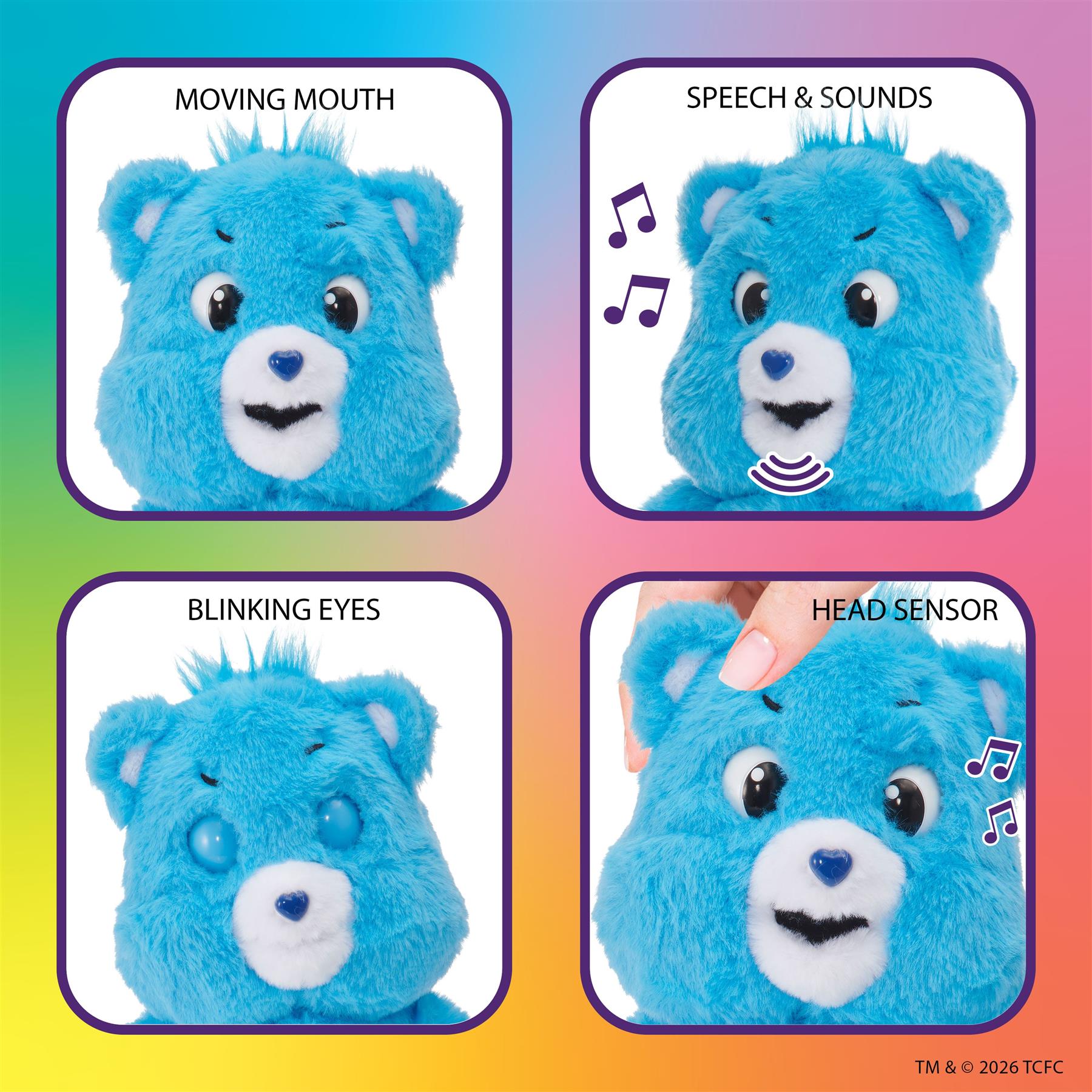 Care Bears Grumpy Palm Puppetronic Plush - Grumpy