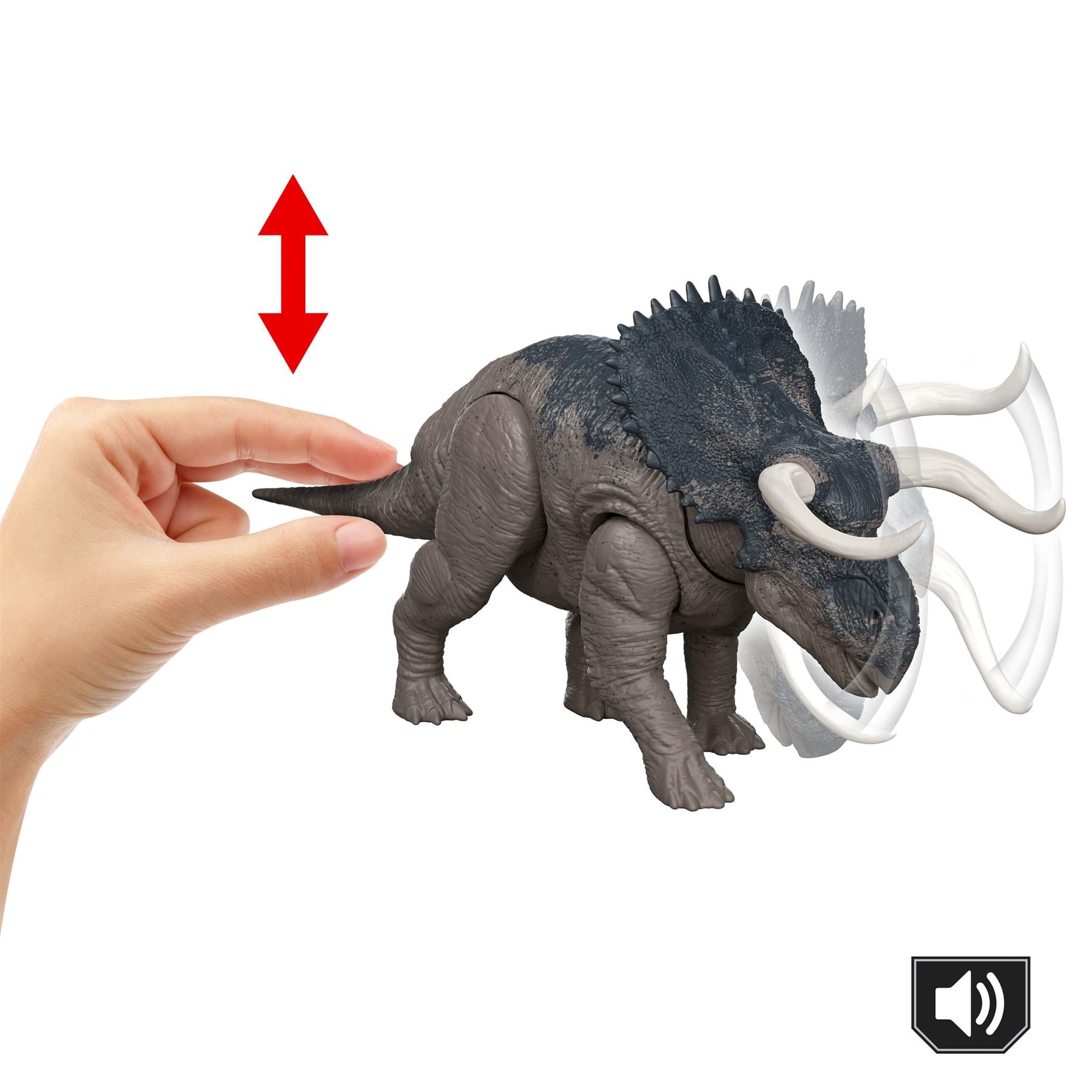 Jurassic World Rebirth Wild Roar Dinosaur Figure with Sounds Assortment