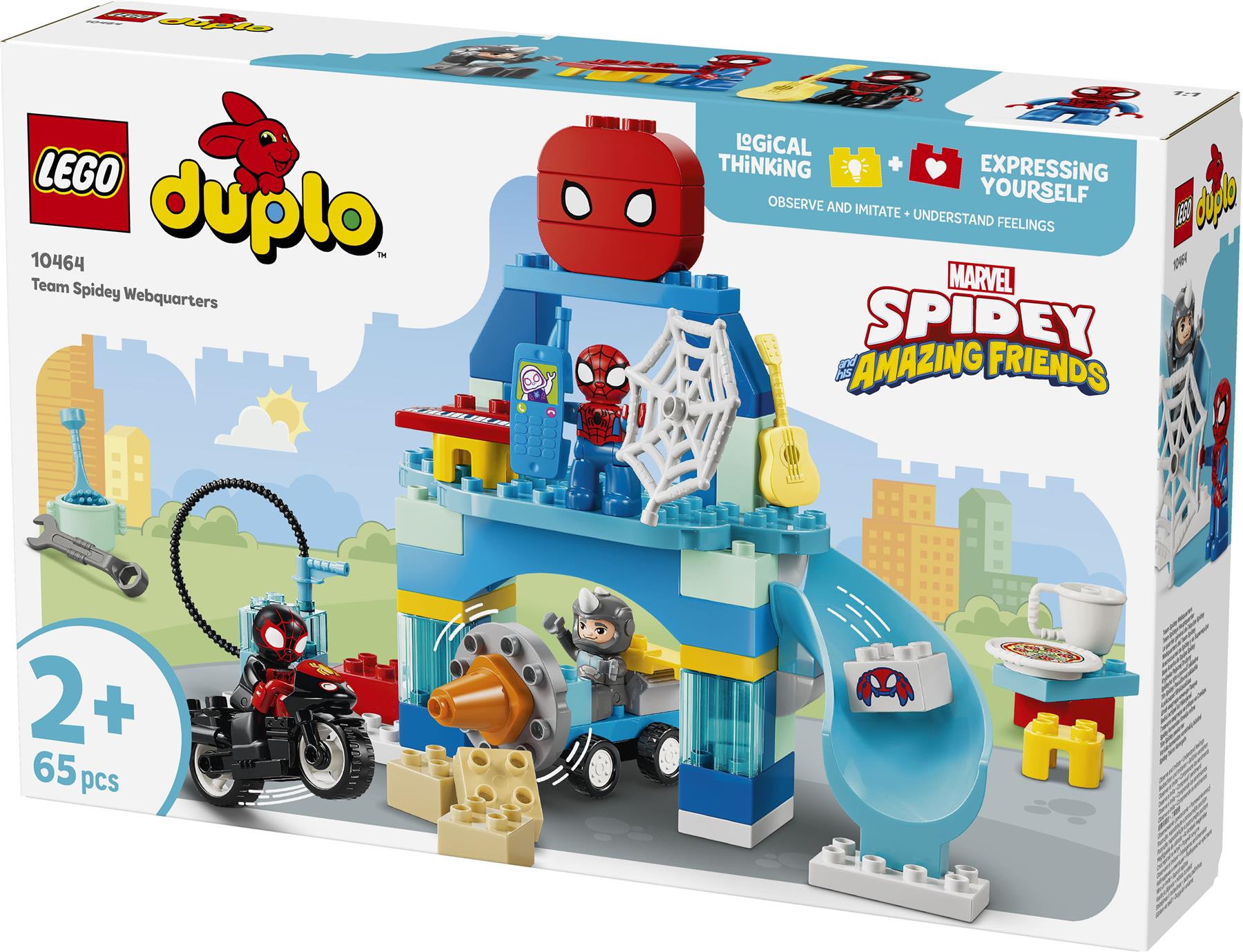 LEGO Duplo Marvel Team Spidey Webquarters 10464