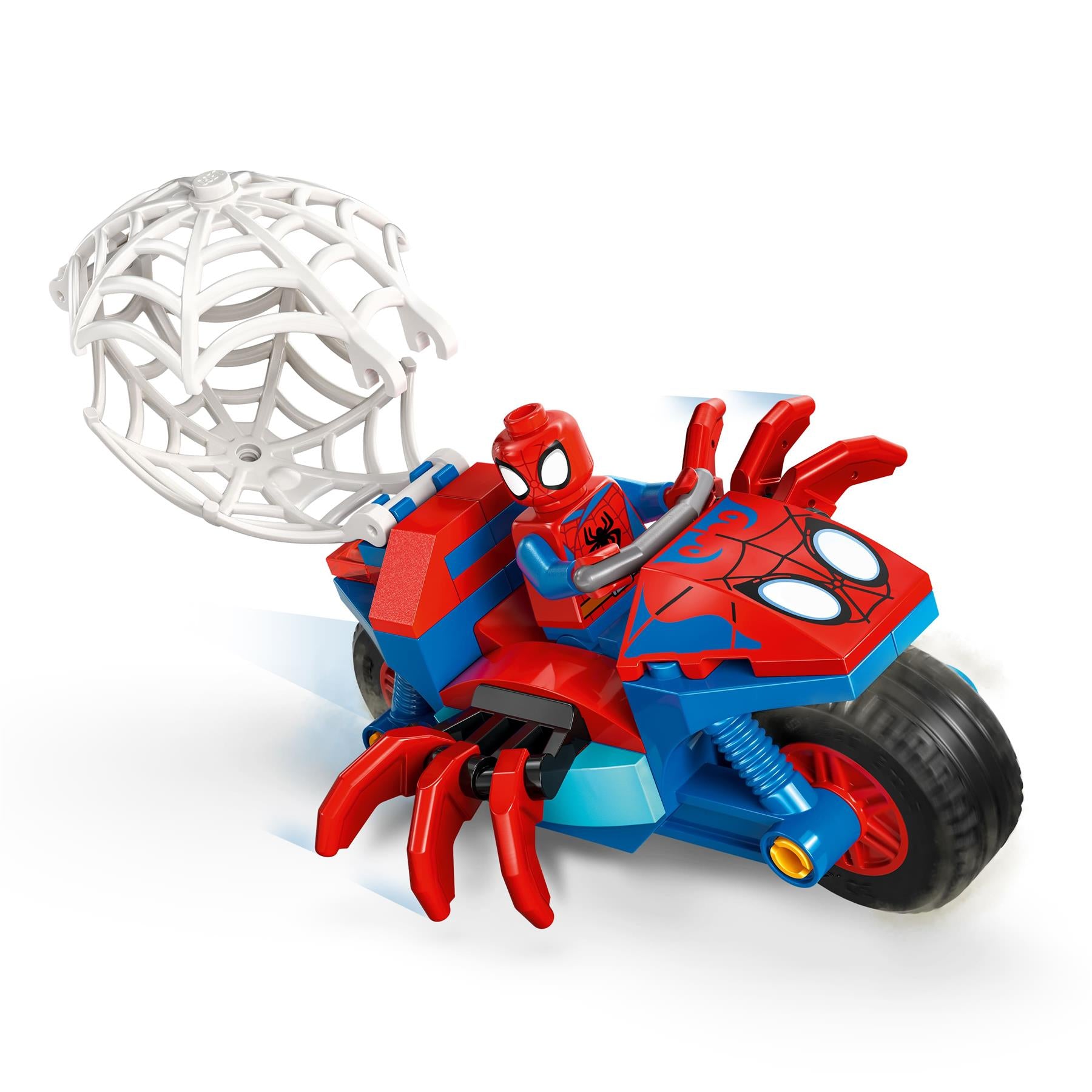 LEGO Marvel Spidey on his Motorcycle vs. Rhino 11206