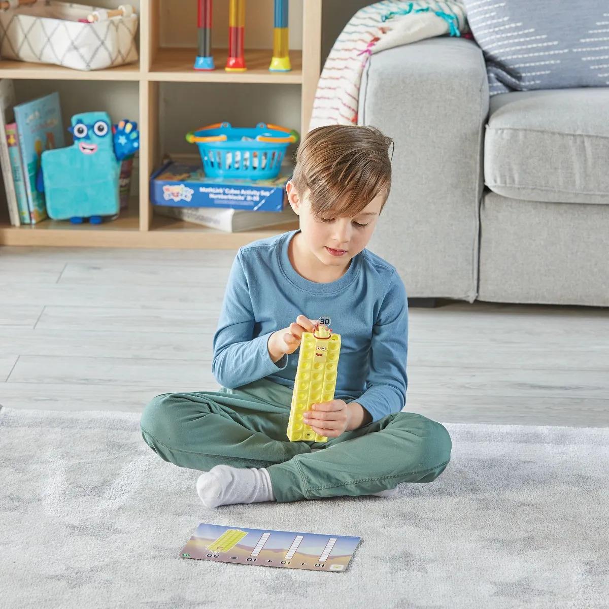 Learning Resources Numberblocks MathLink Cubes 21-30 Activity Set