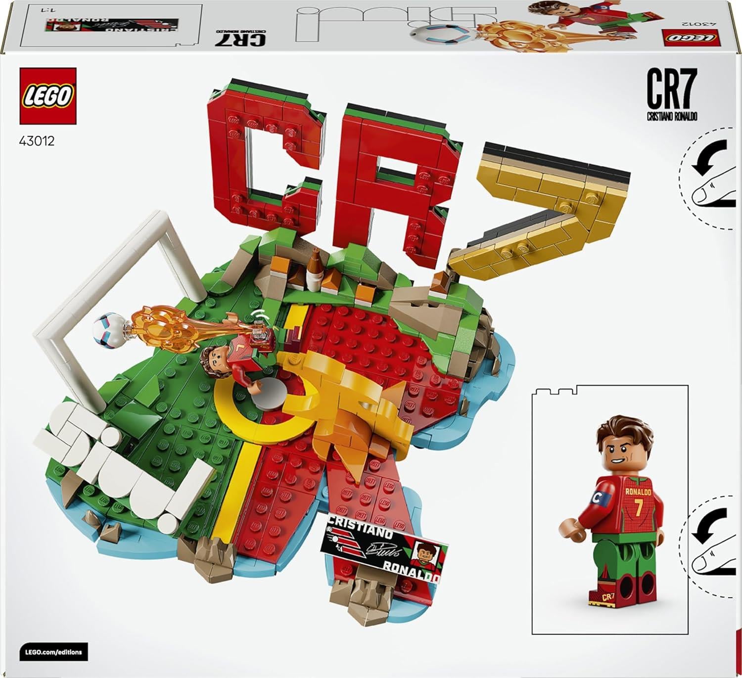 LEGO Editions Cristiano Ronaldo Football Highlights 43012