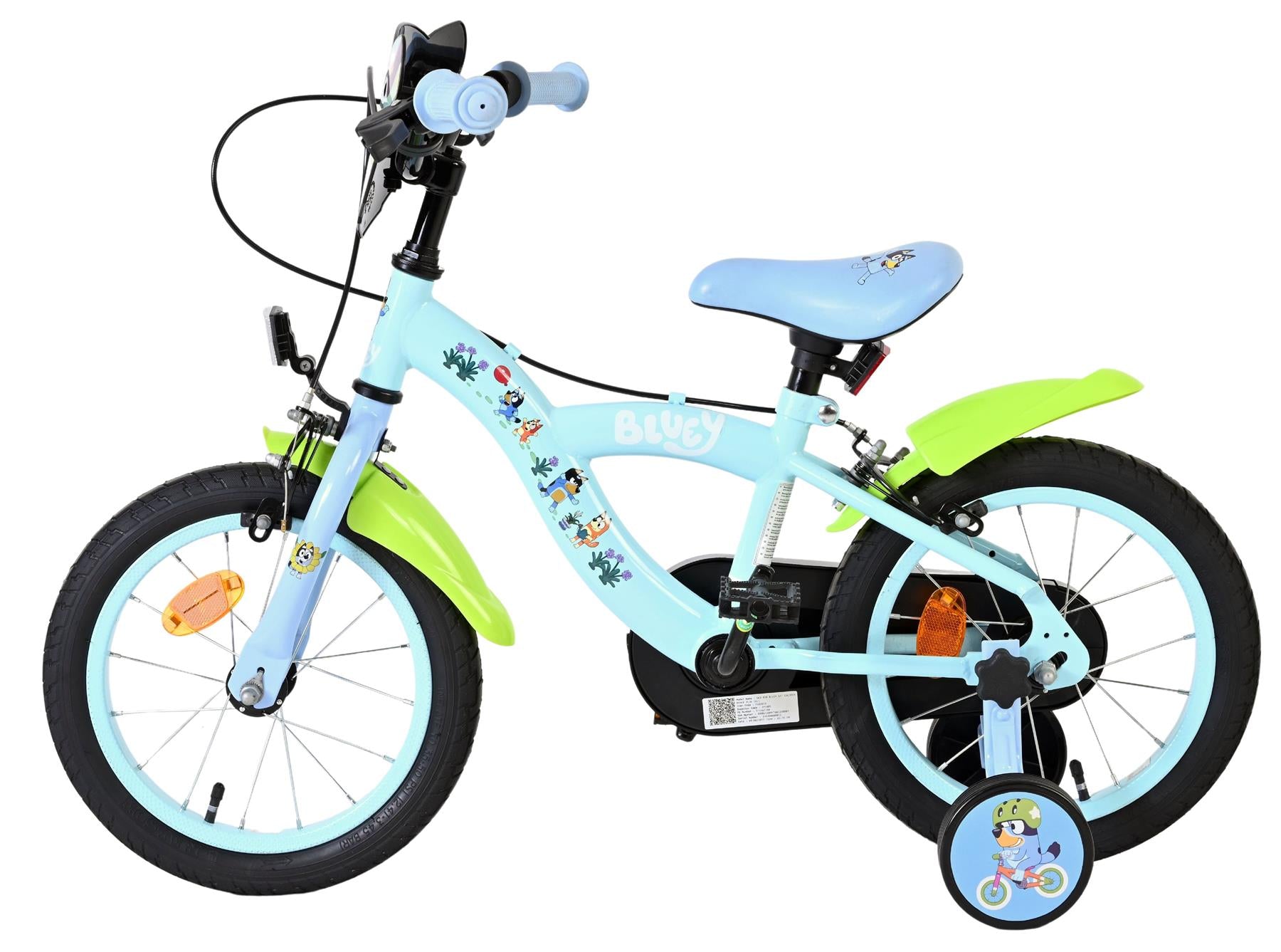 Bluey Children's 14 Inch Bike - Blue
