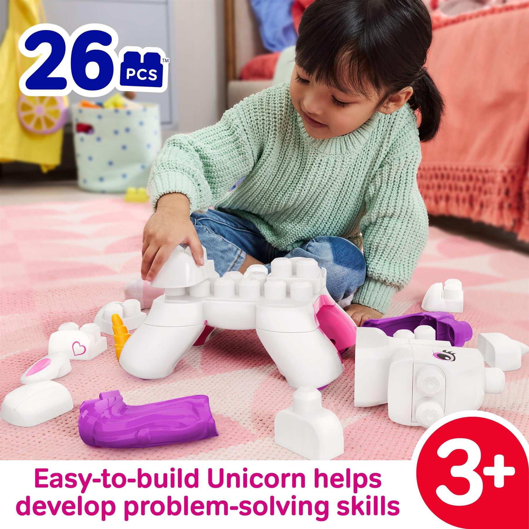 MEGA Bloks Build & Enchant Unicorn